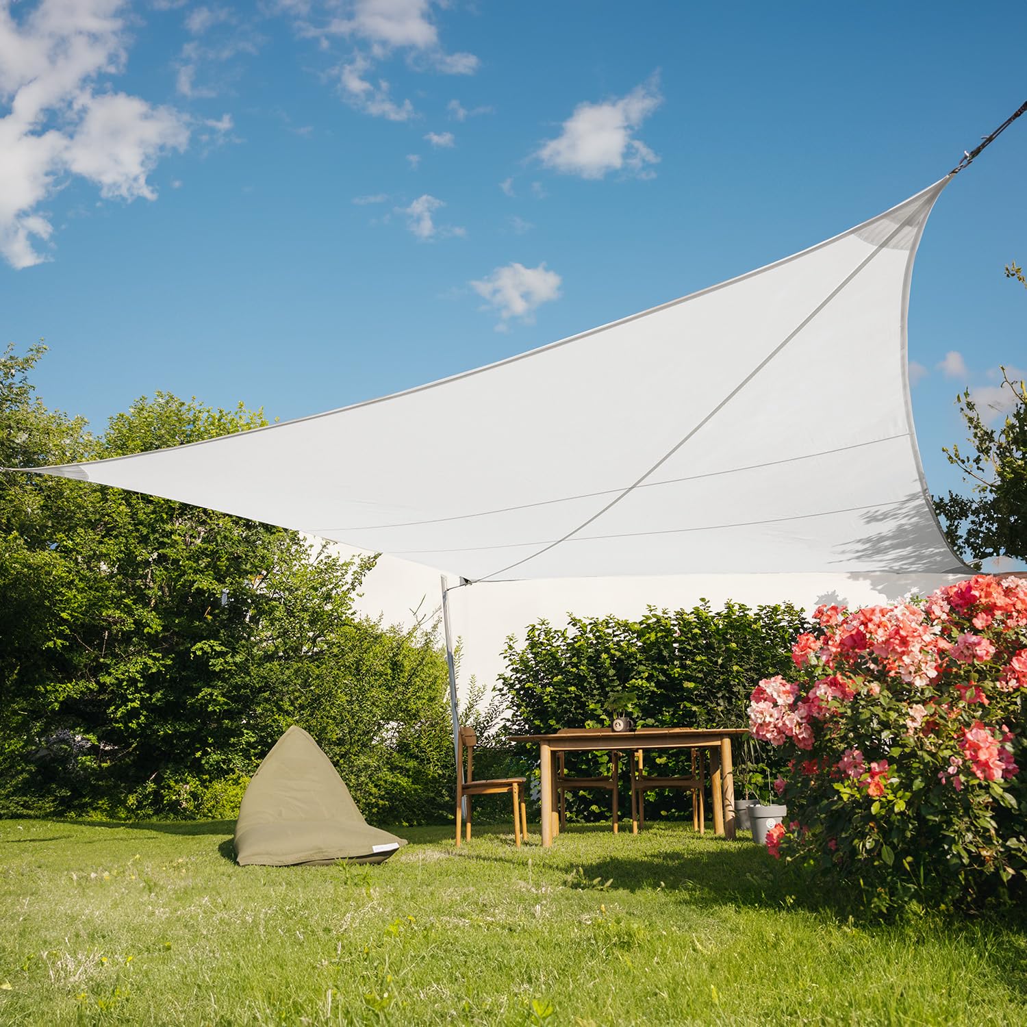 sonnensegel 3 50 x 5 00 Maanta EZ Breez wasserdicht - m rechteckig - weiß Bender:three string Campingplätze | Urlaub Eifel TRADESHOW