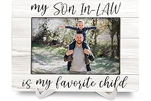 4"x6" Son in Law Picture Frame Gift from Mother in Law: Wedding...