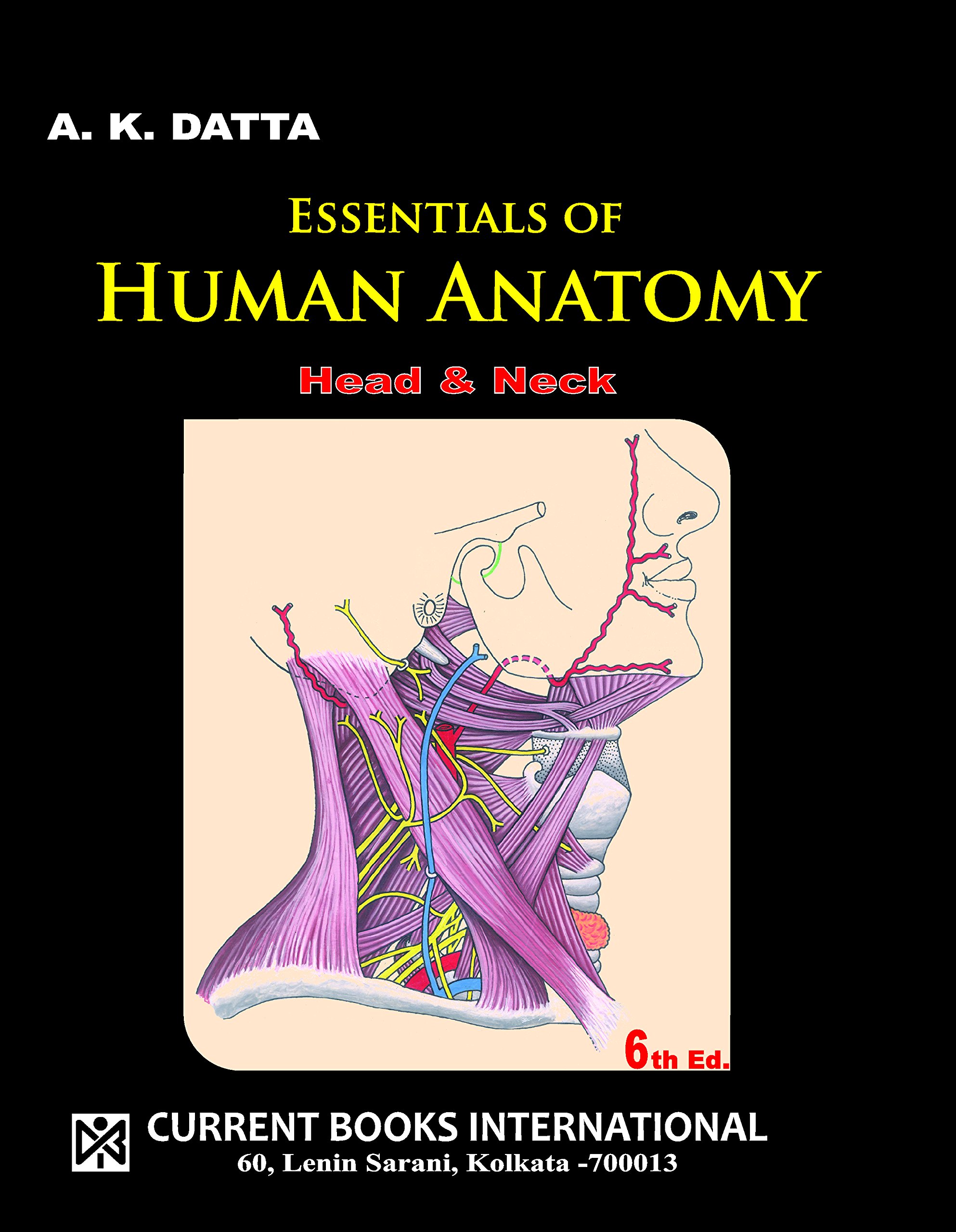 ESSENTIALS OF HUMAN ANATOMY (HEAD & NECK) VOL-2 (6TH ED.)