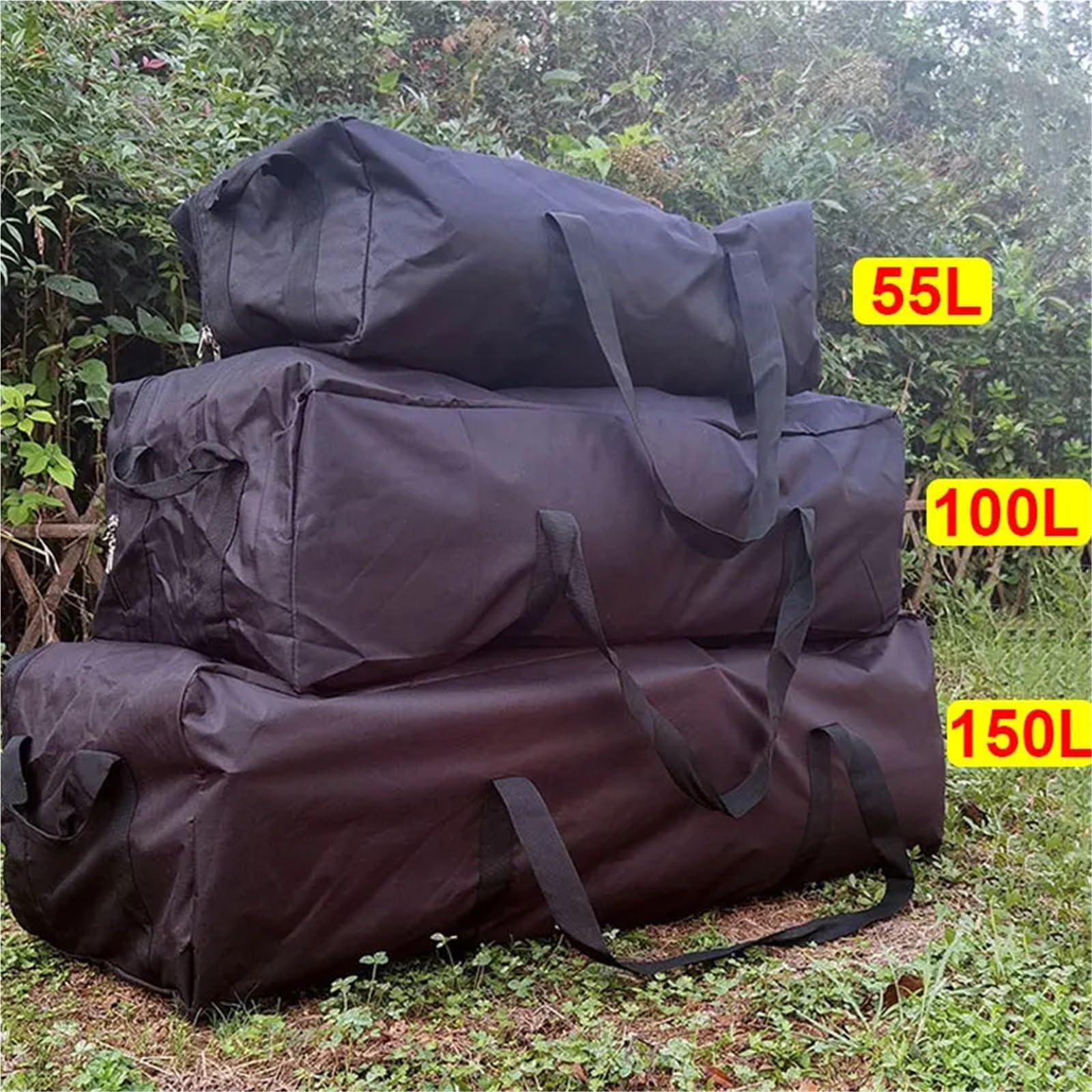 Borsa portaoggetti for attrezzatura da campeggio Viaggi all'aperto for uomo Donna Zaino viaggio Borsone Borse trekking grandi impermeabili Per Cuscini(Coffee,M)