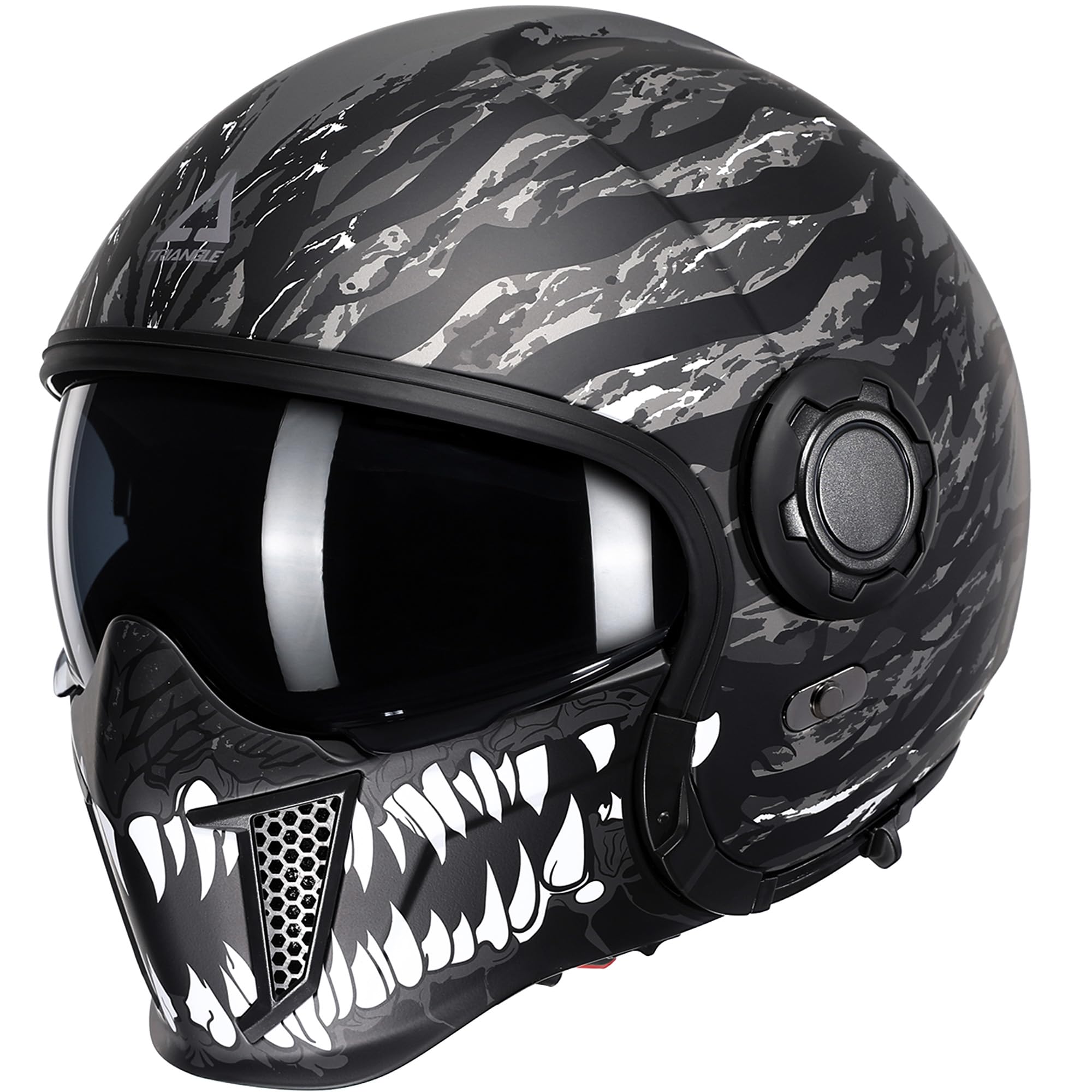 Amazon.com: TRIANGLE Convertible Full Face Motorcycle Helmet DOT Approved for Men Women, Multi-Configuration 3/4 Open Face Street Bike Helmet with Internal Tinted Sunshield, Includes Storage Bag : Automotive Amazon.com: TRIANGLE Convertible Full Face Motorcycle Helmet DOT Approved for Men Women, Multi-Configuration 3/4 Open Face Street Bike Helmet with Internal Tinted Sunshield, Includes Storage Bag : Automotive