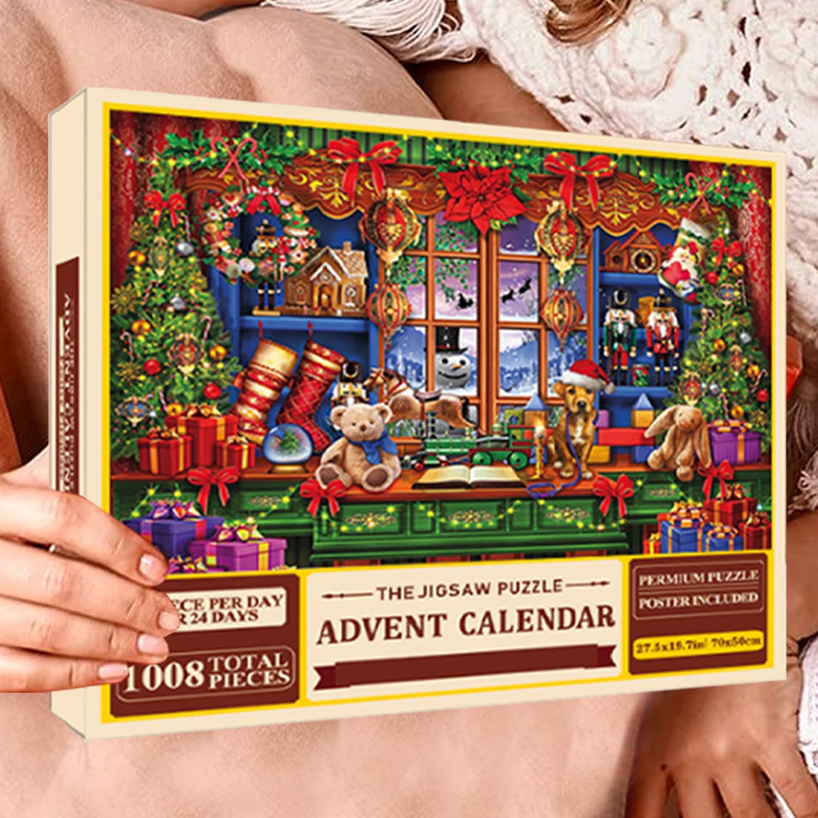 Calendario 'Avvento 2024 Bambini, Calendario Di Natale Puzzle Kit Regalo