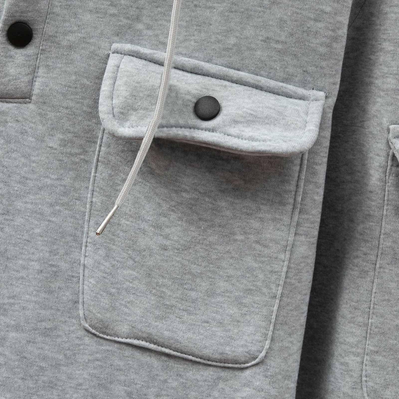 Felpa Uomo Con Cappuccio Maglioni e Felpe da Lavoro e Coulisse Hoodies | felpa pile, hoodies trekking, chic color block, con coulisse, con tasche leggera, vestibilità comoda, per autunno invernale