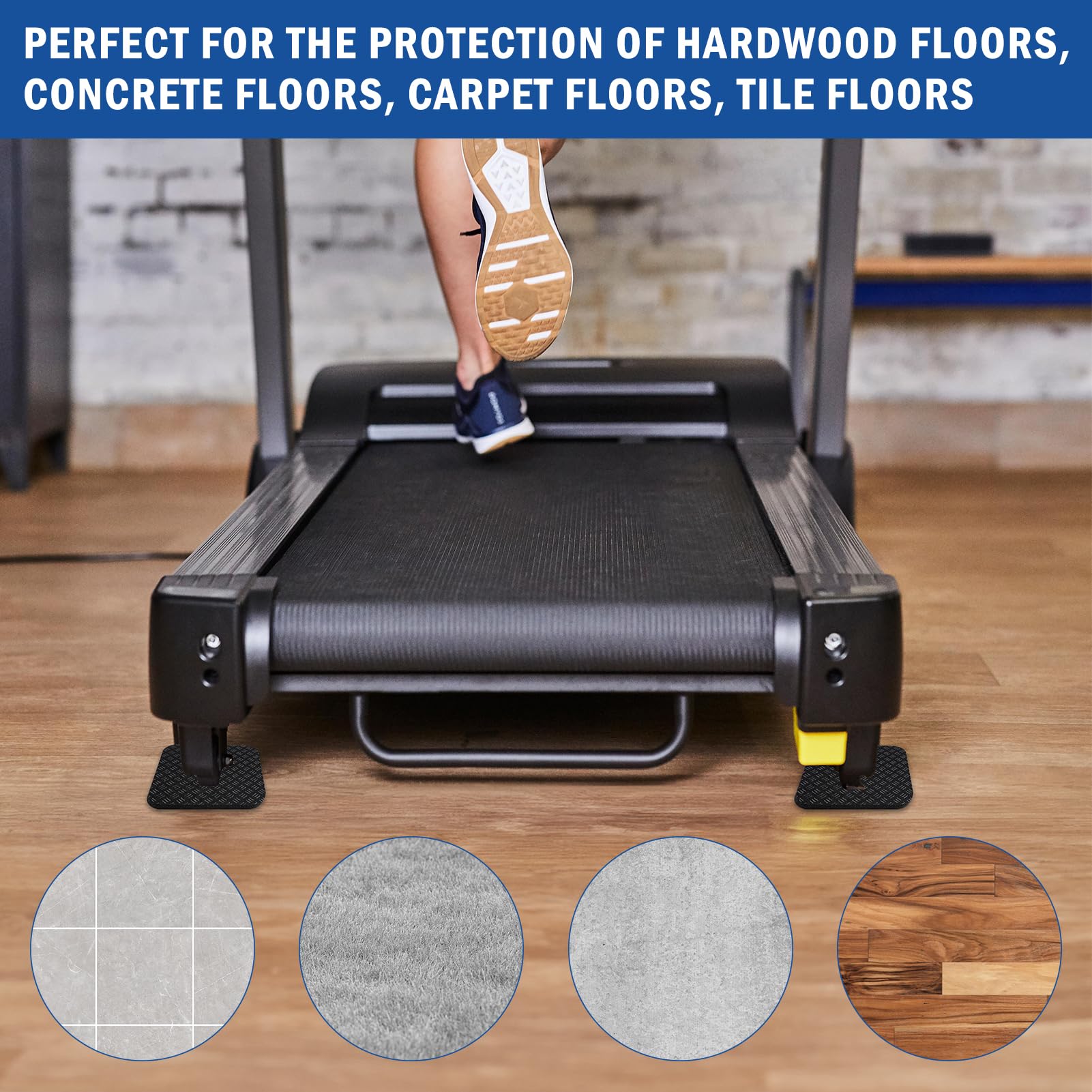 Fitness Equipment Mat Best Treadmill Mat For Laminate Floor Rubber