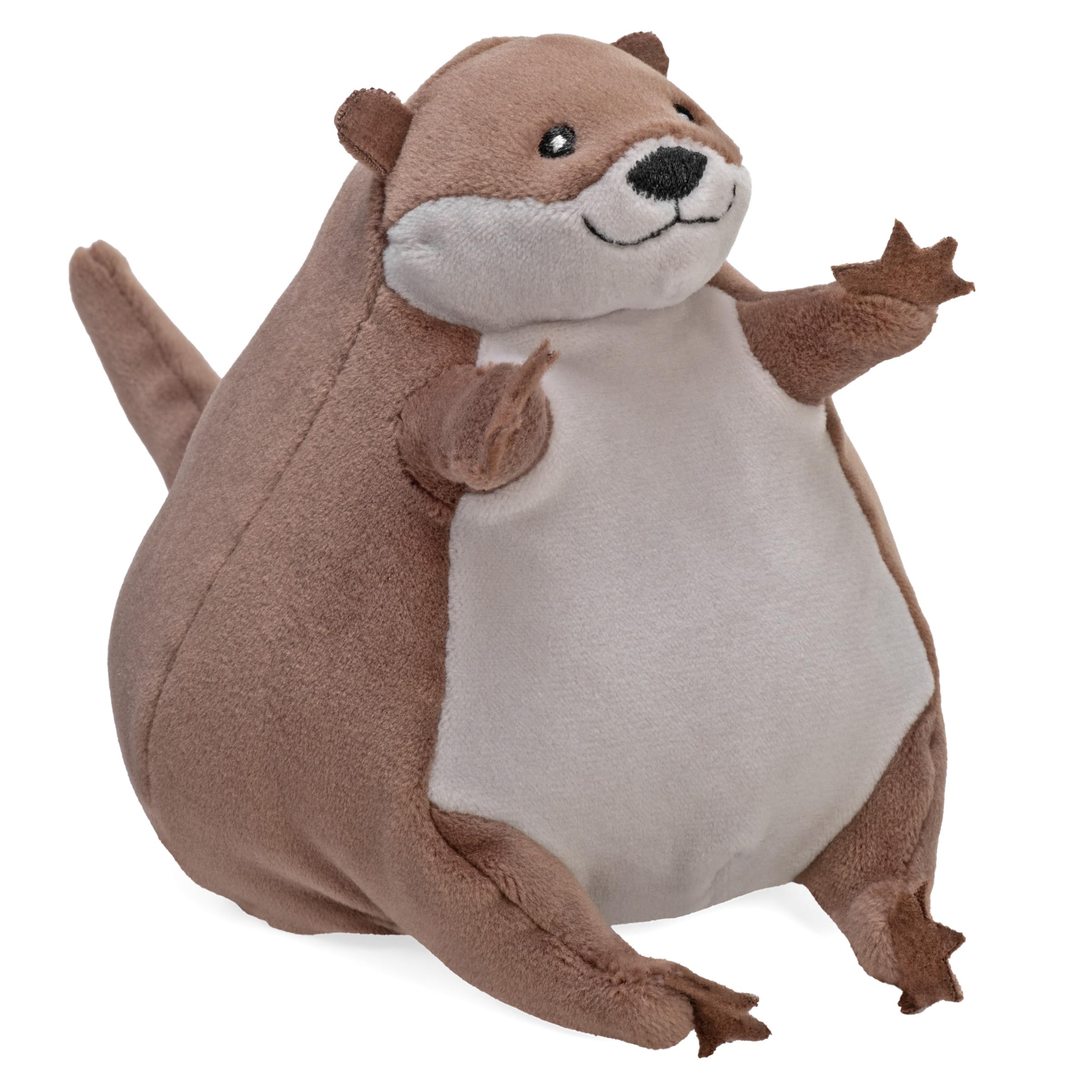 Wild Republic Flipkins River Otter, Stuffed Animal, 5 Inches, Plush Toy, Fill is Spun Recycled Water Bottles