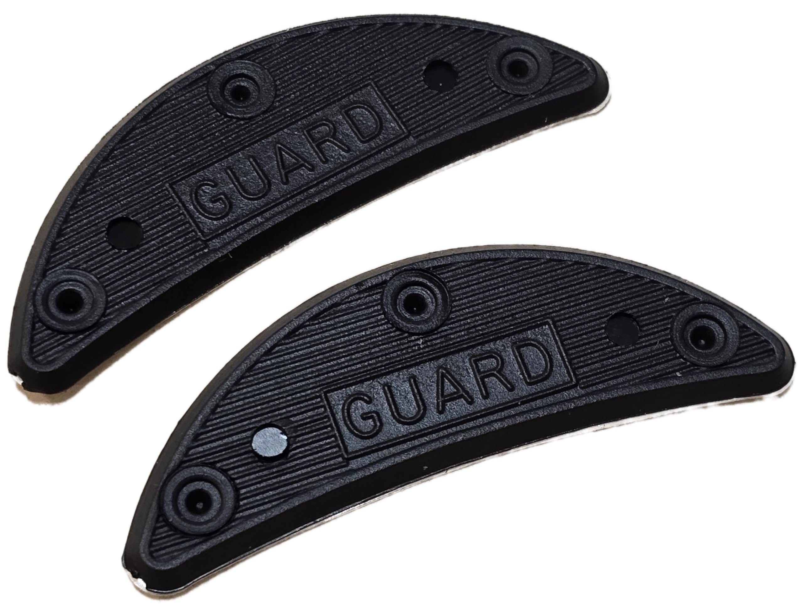 GUARD Quality Heel & Toe Plates Polyurethane (Plastic) Taps Savers 100 Pair Box, Size 6