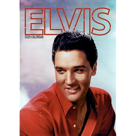 Elvis 2025 Wall Calendar
