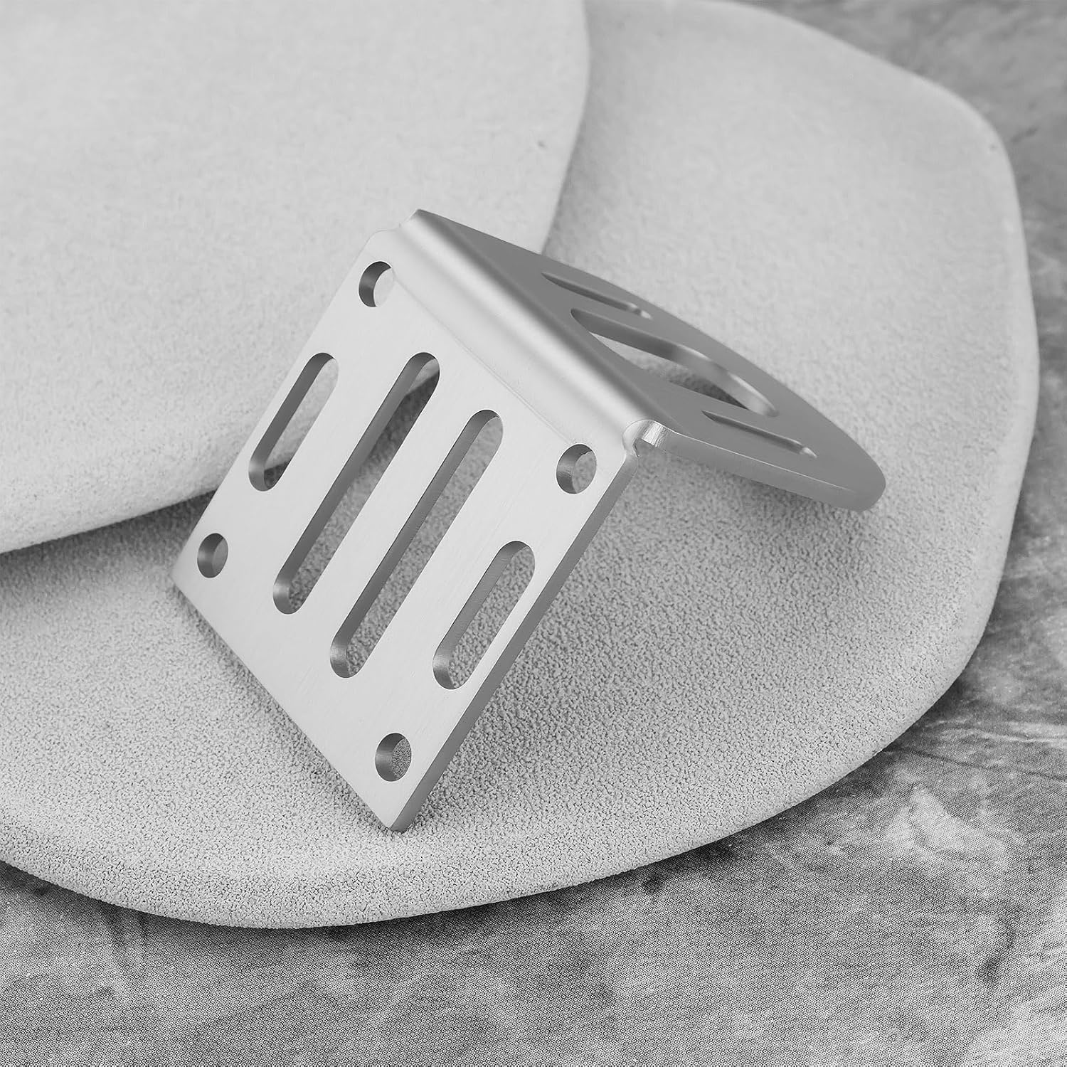 ECSiNG Motor Mounting Bracket Stainless Steel Suitable for RC Boat Car 540 550 Motor