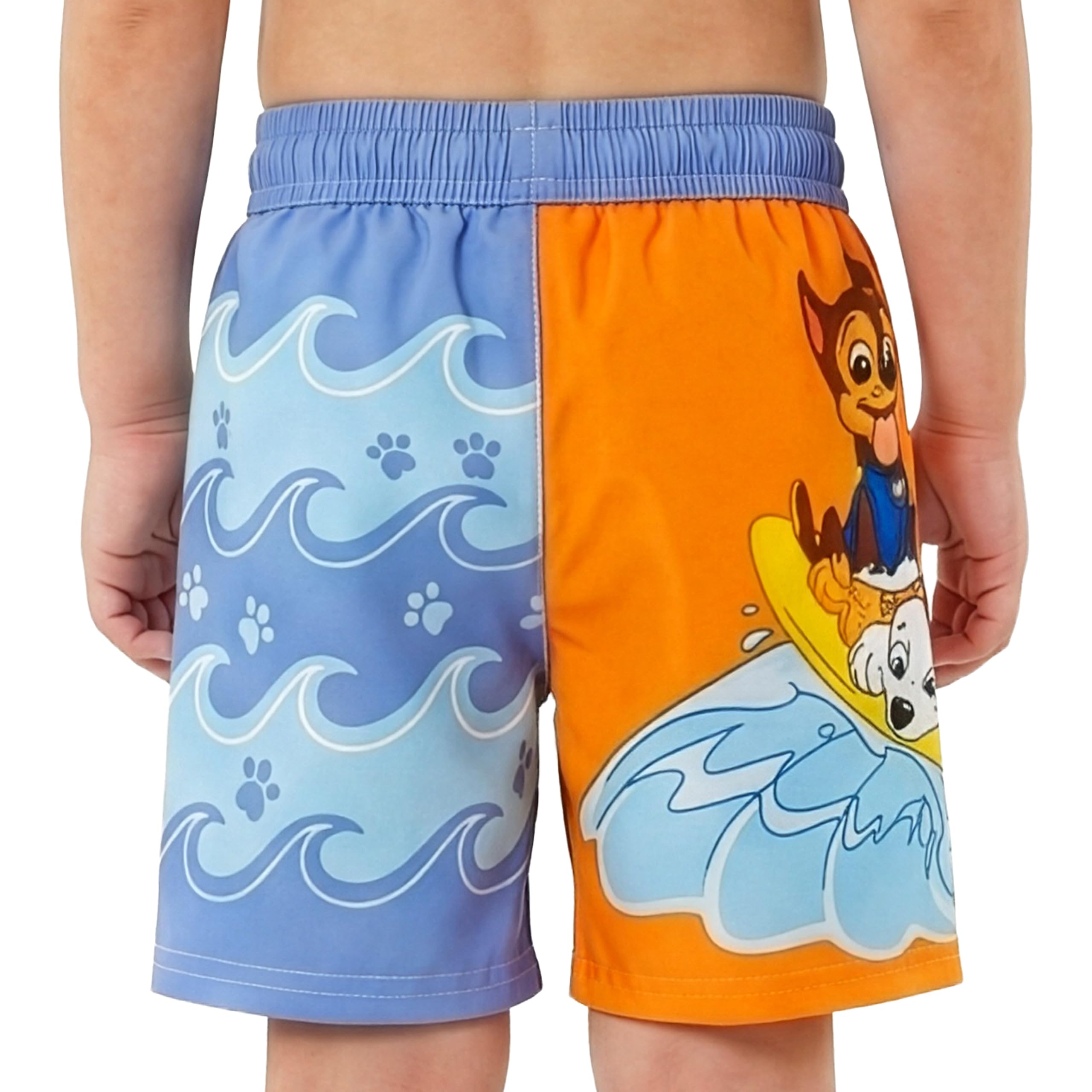 Paw Patrol Costume da Bagno Ragazzo, Chase Marshall e Rubble Pantaloncini da Bagno per Piscina, Mare ed Estate