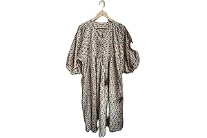 Indian Block Print Dress: Radiate Ethnic Charm with Traditional Style