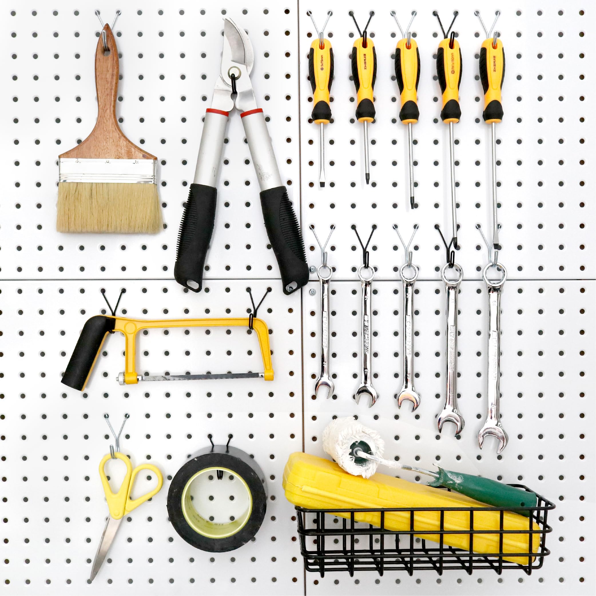 HUHOLE 40 Pack 1 Inch Black Pegboard J Hooks — Amazon image 4