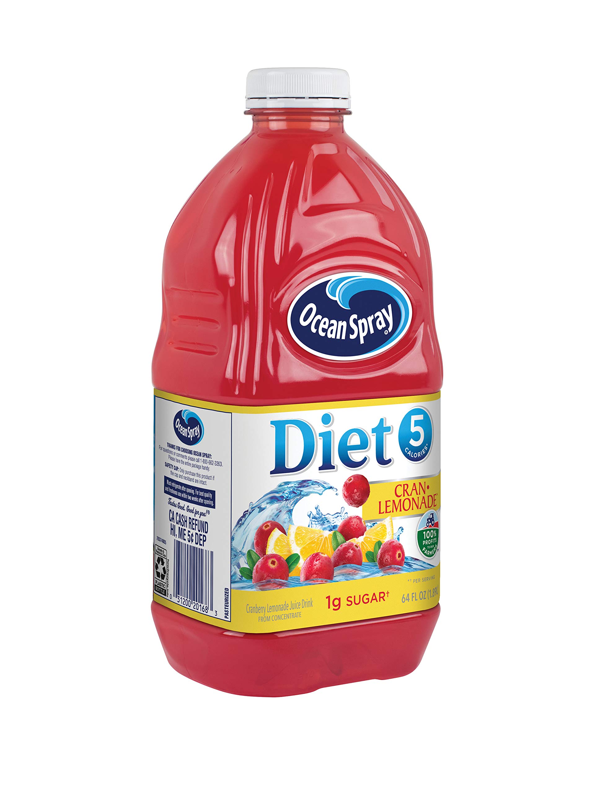 Ocean Spray® Diet Cran-Lemonade™ Cranberry Lemonade Juice Drink, 64 Fl Oz Bottle