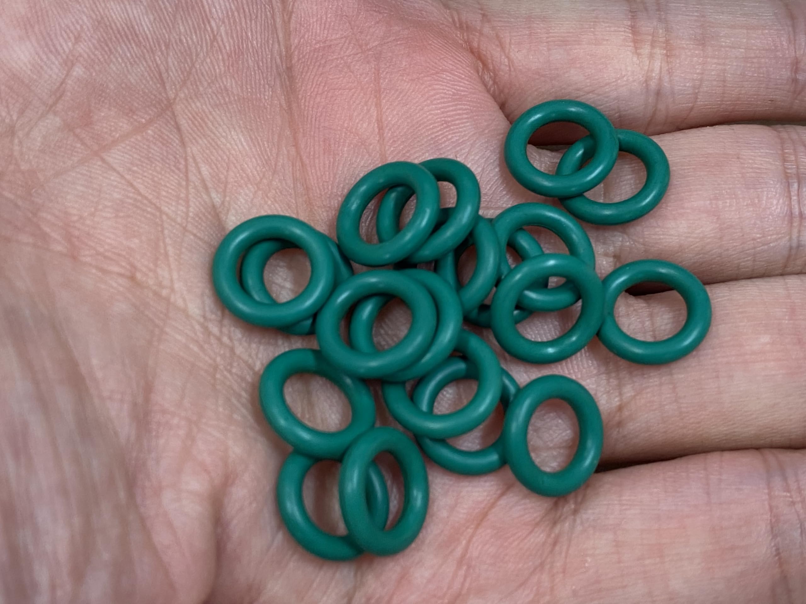 1 Piezas Junta tórica de caucho fluorado FKM, 12 mm Diámetro del cable, 1176 mm Diámetro interno, 1200 mm OD, para sellos mecánicos, bombas, válvulas de presión constante, instrumentos