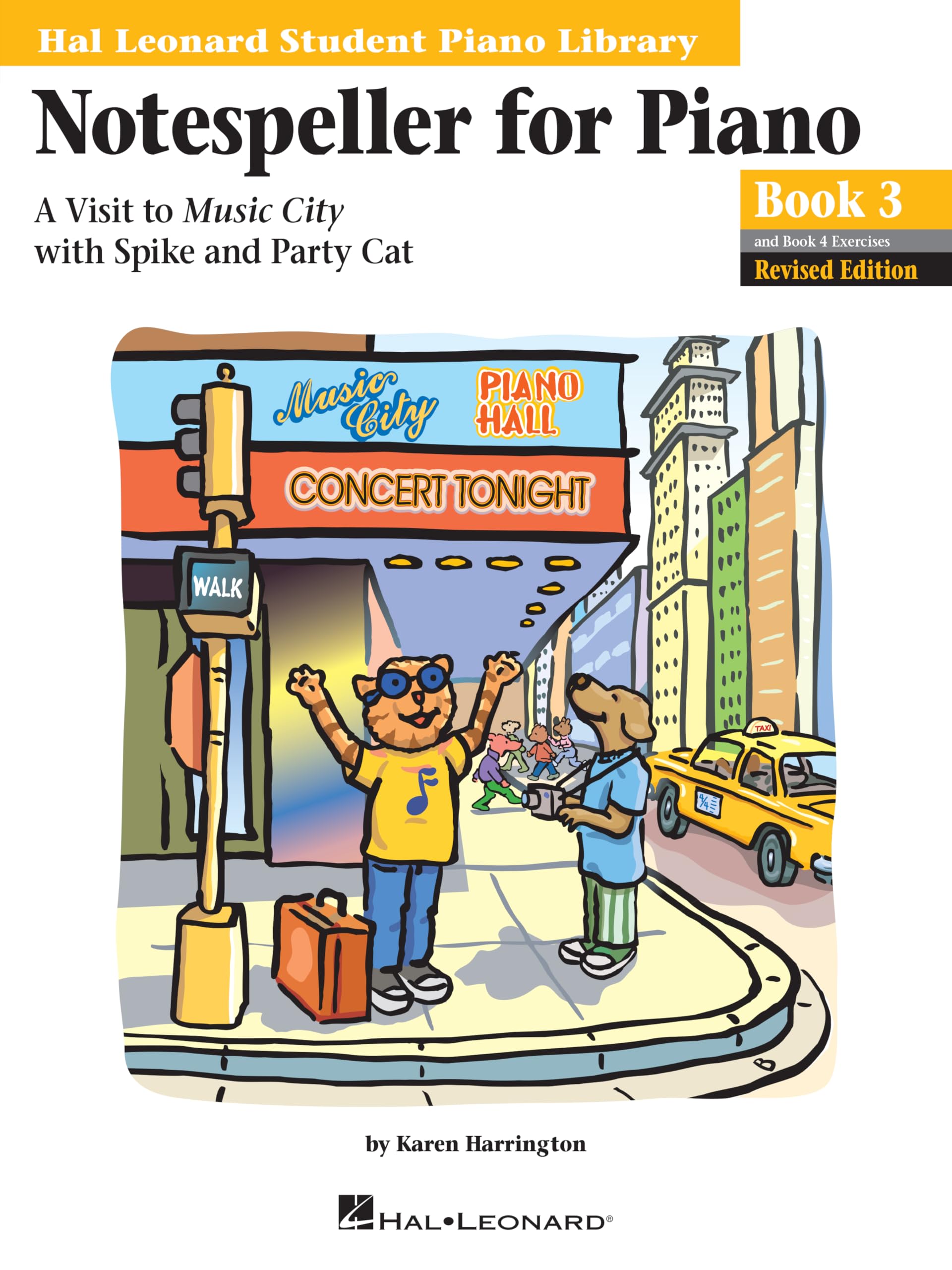 HAL LEONARD STUDENT PIANO LIBRARY NOTESPELLER FOR PIANO BOOK 3 PF (Hal Leonard Student Piano Library (Songbooks))