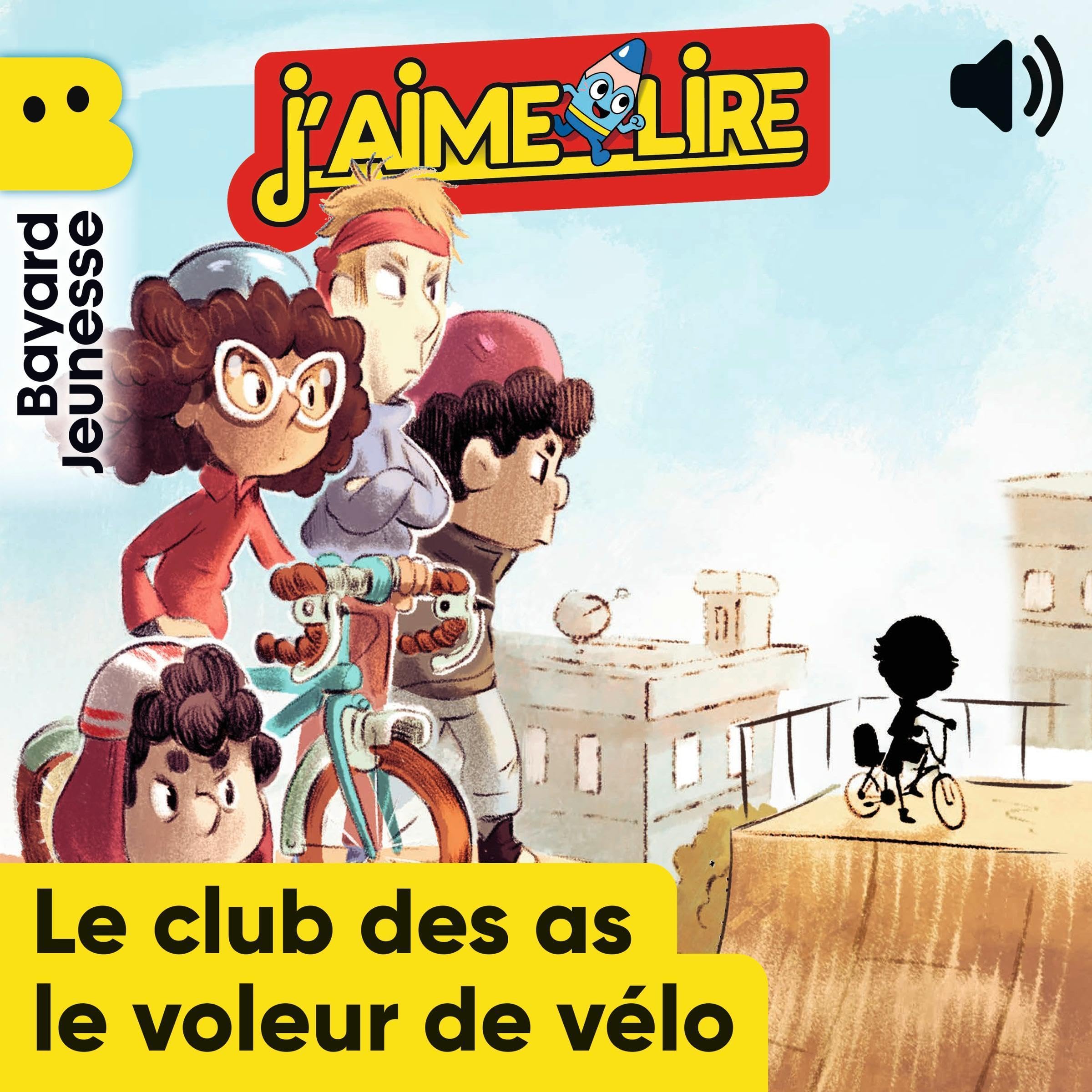 Cover art for Le club des as, le voleur de vélo