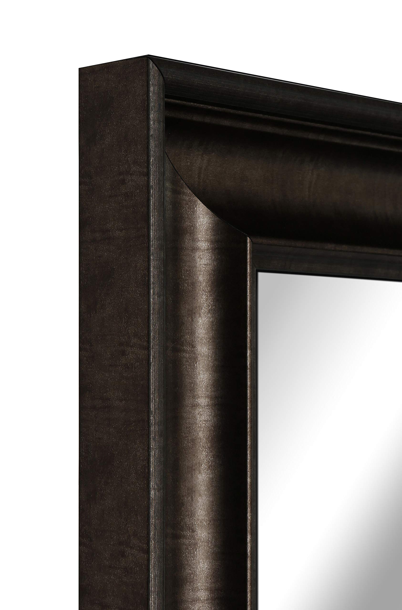 Tv In Disguise Gun Metal Spoon Frame Sample For Framed Mirror Tv (Gun Metal)