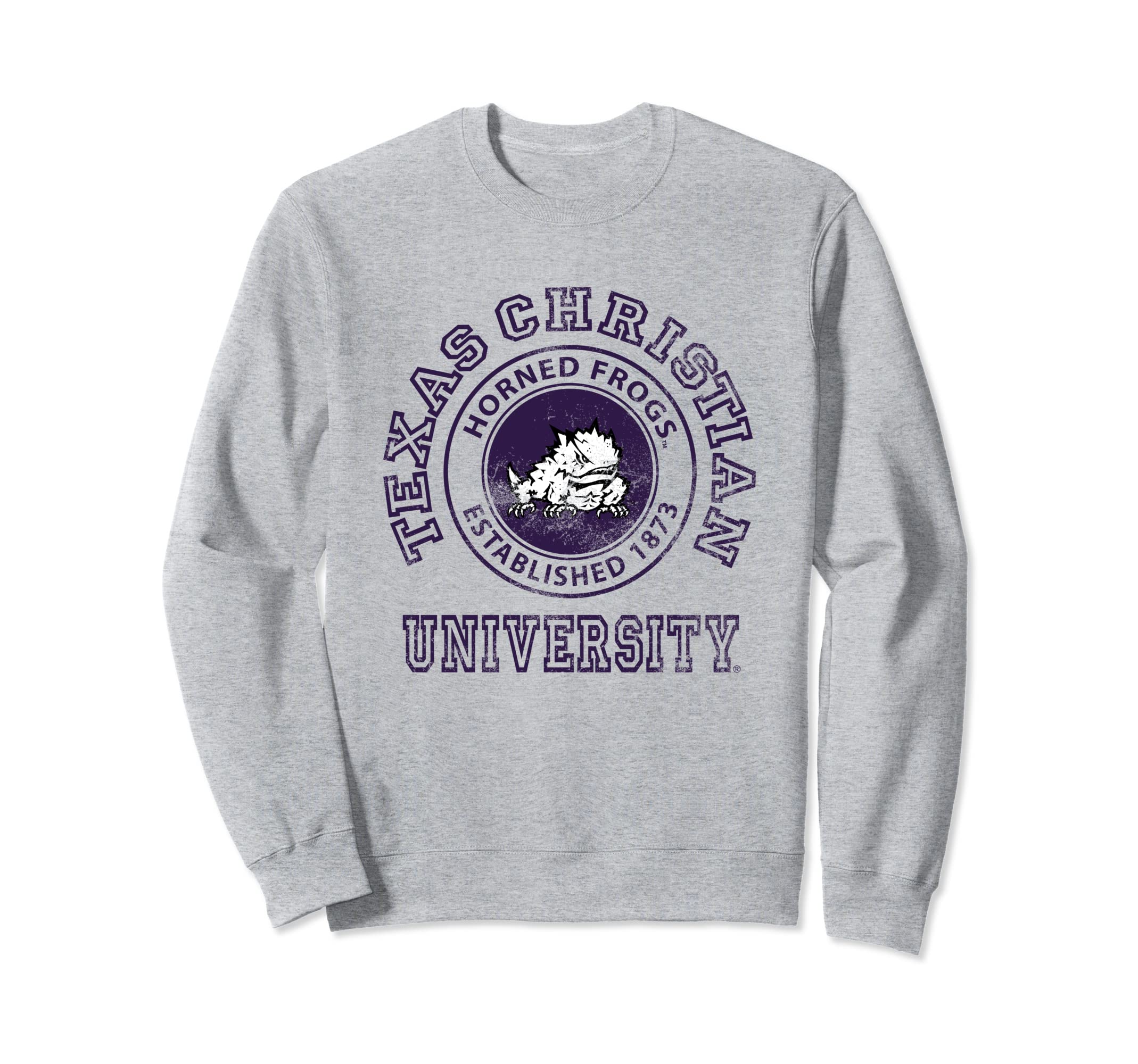 TCU Horned Frogs Circle Officially Licensed Sweatshirt