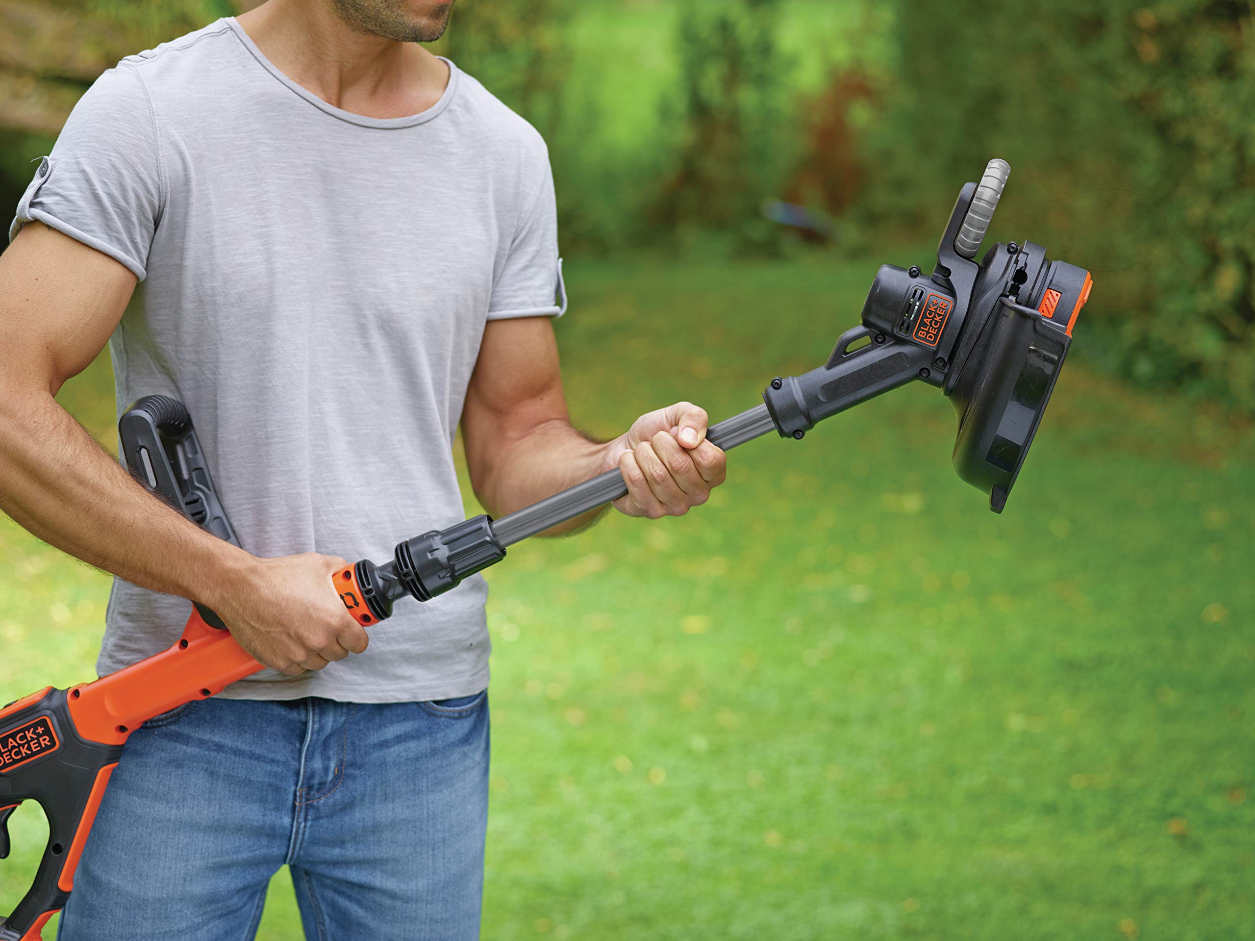 Black+Decker STC1820EPC-QW Akumulatorowa Podkaszarka do Trawy 18 V 28 cm