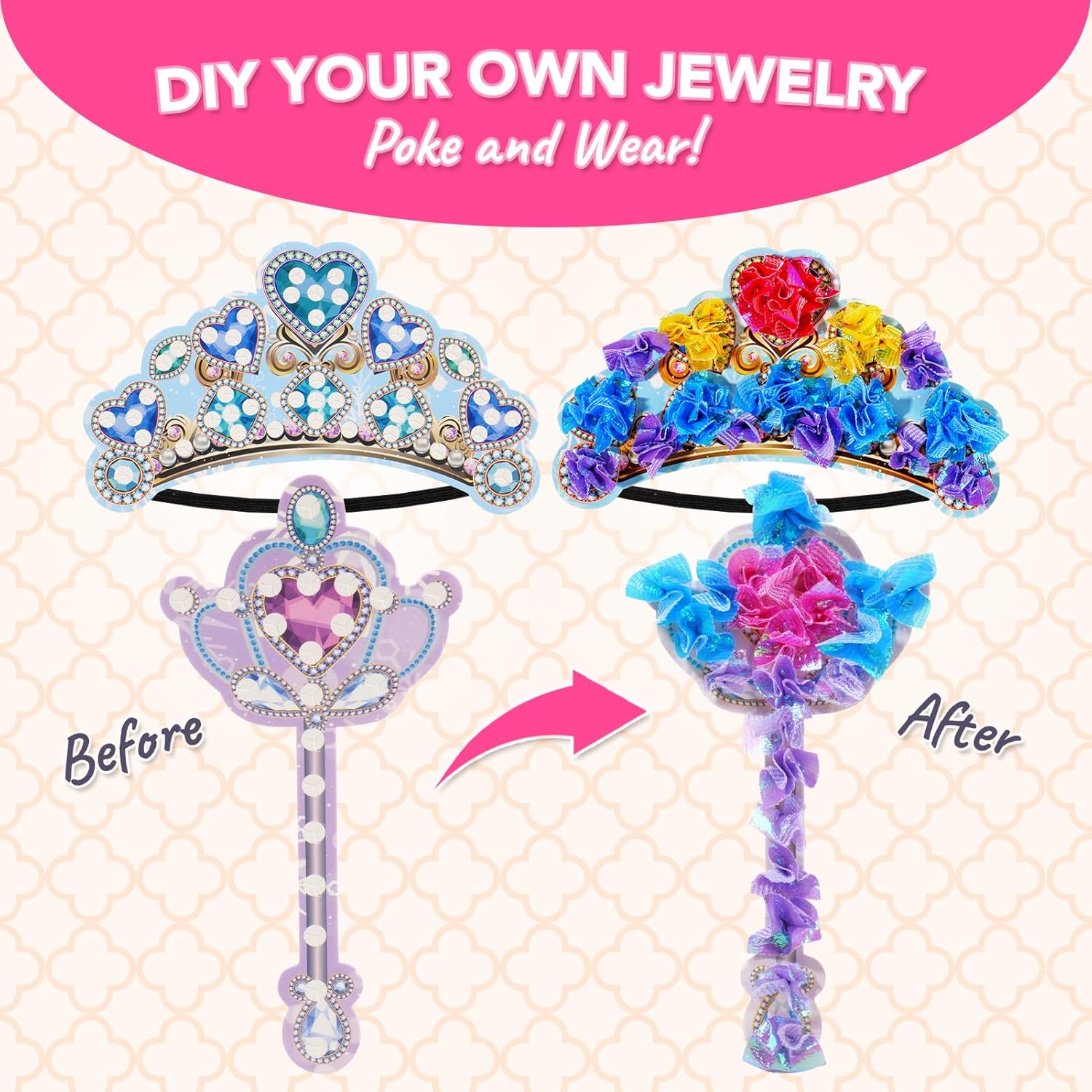 Unleash Creativity with Poke Arts and Crafts Kits: Perfect DIY Jewelry for Kids!
