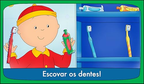 Boa Noite, Caillou — Atividades para a hora de dormir