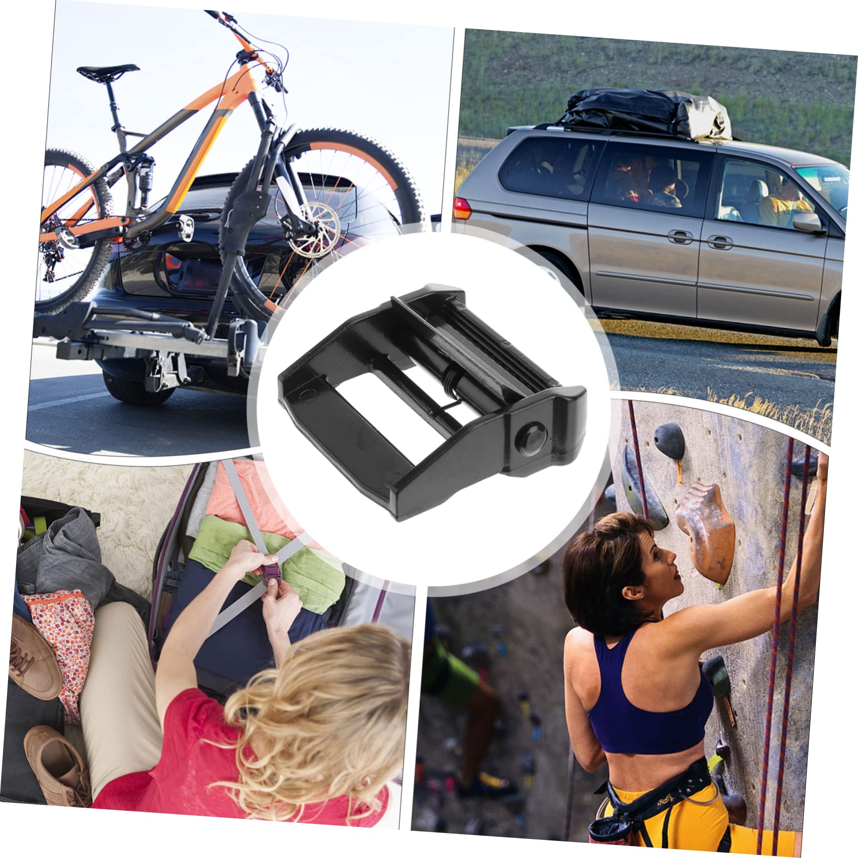 Operitacx 3 Pz Bundle Fibbia Di Regolazione Accessori Per Cinturini Cursori Tessitura Presse Fibbie Fasce Per Telaio Camma In Metallo Fibbie Per Cinghie Hasp Per Legare Tenditore In