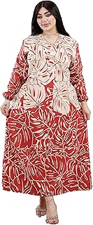 Women's Floral Cloche Sleeve Jalabiya