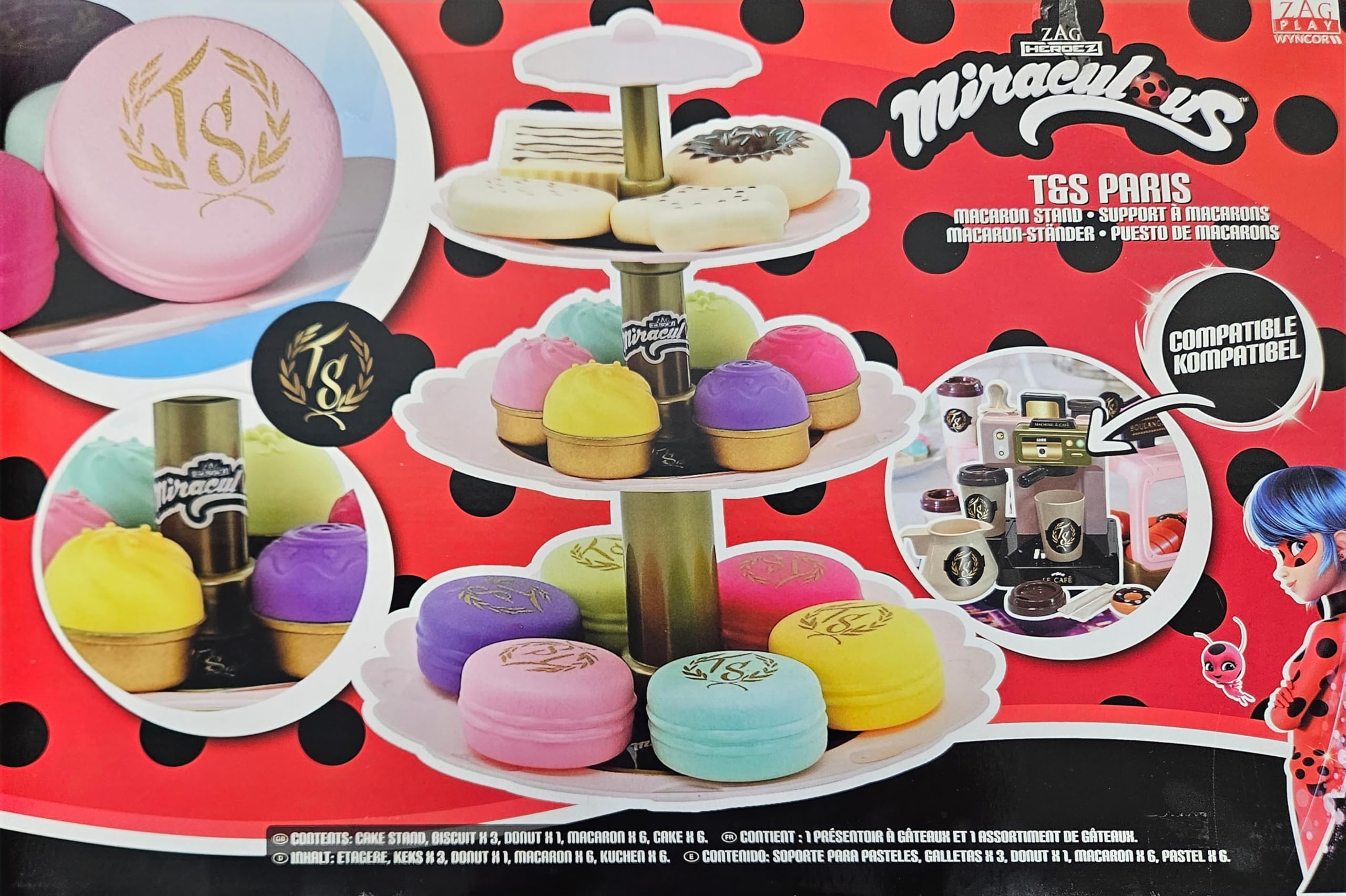 Miraculous TGS Paris": paryski zestaw cukierniczy dla miłośników biedronki Miraculous