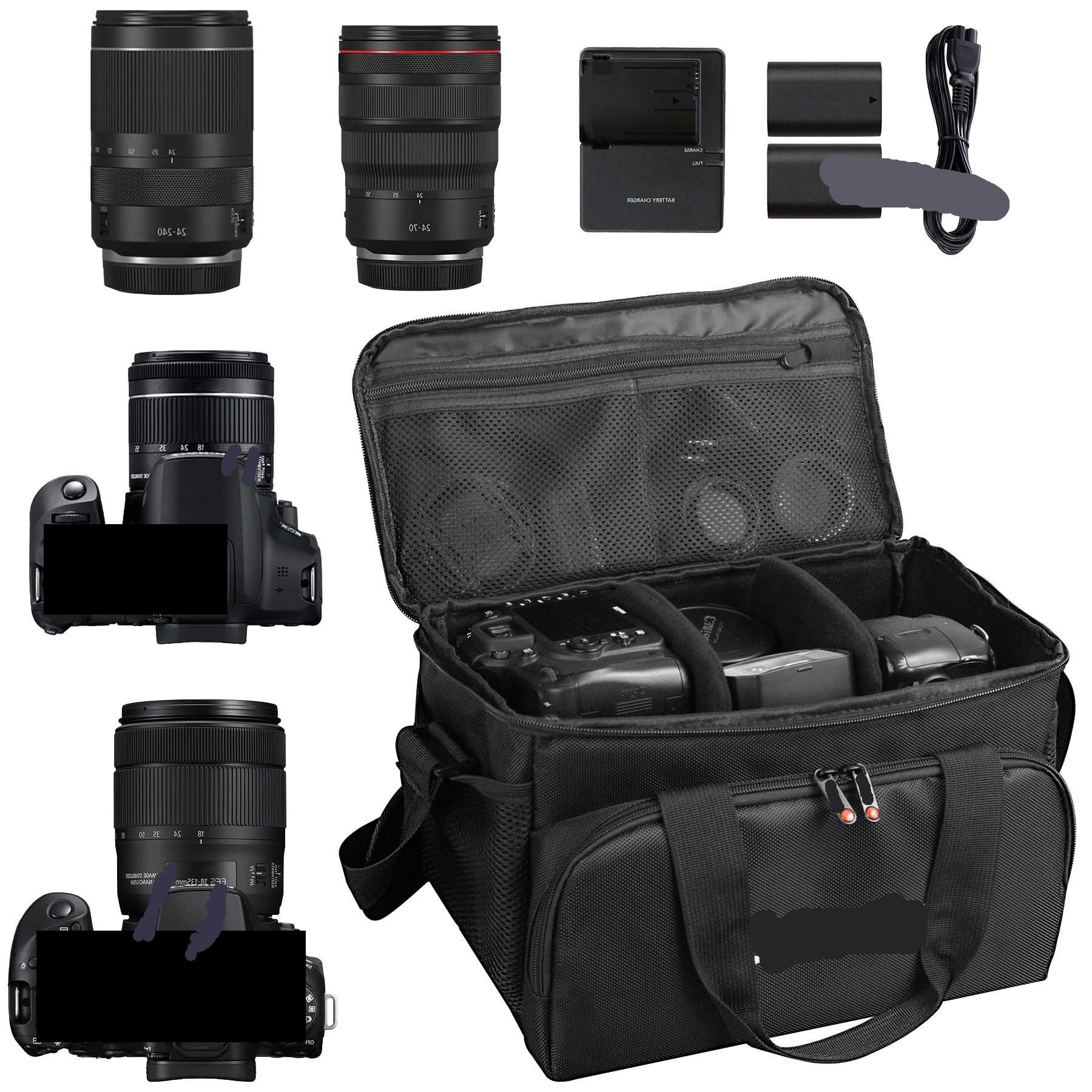 Mochila Fotografia Bolsa for cámara digital de fotografía gran capacidad Mochila impermeable for hombros DSLR