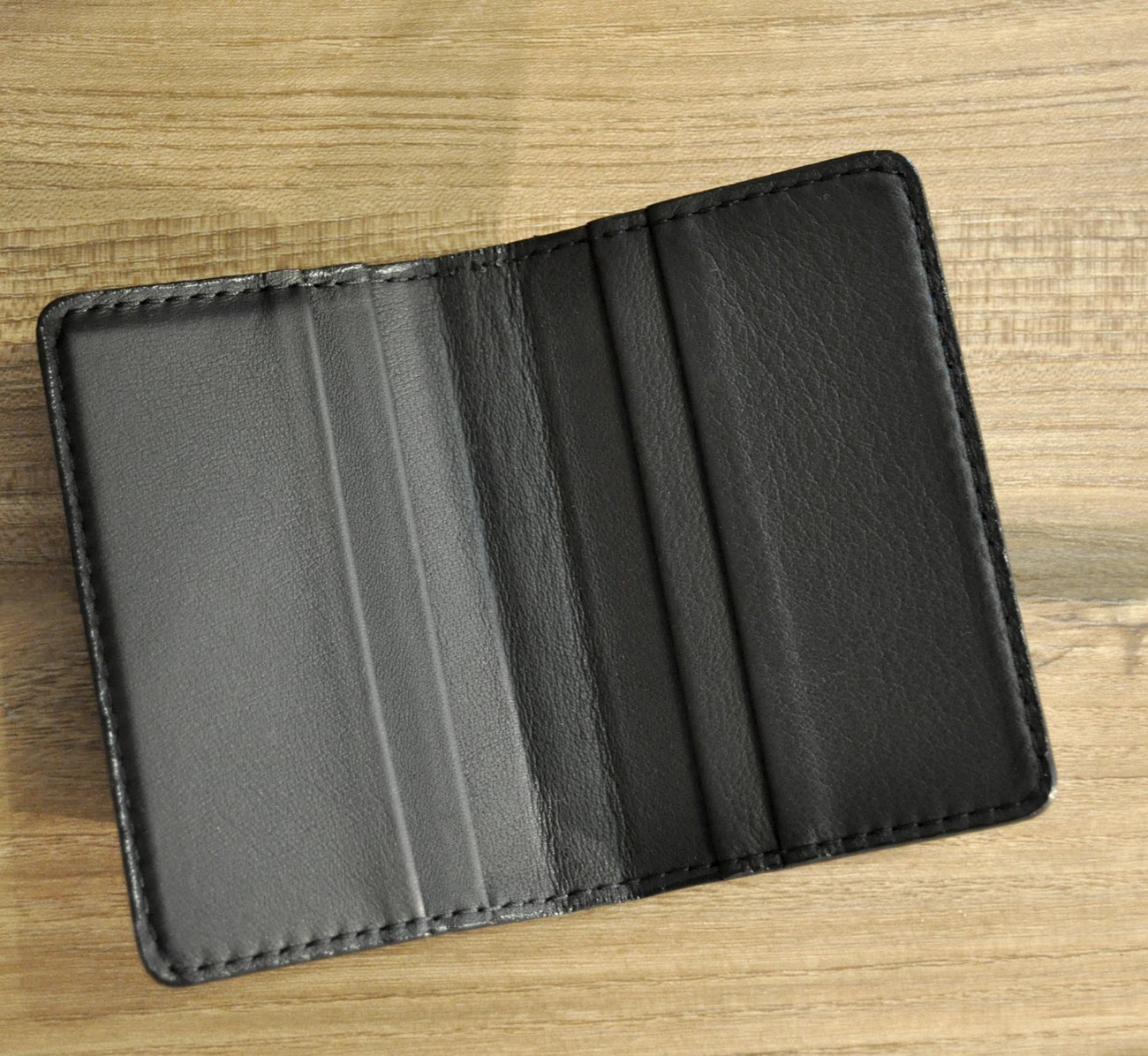 Kreditkartenetui Echt Leder - Made in Austria - RFID/NFC & Magnetfeld Schutz (bis zu 4 Karten)
