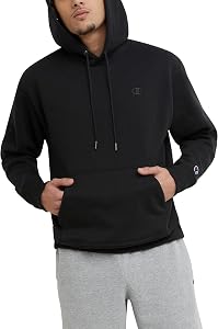 Champion Mens Hoodie, Fleece, Comfortable Hoodie, Sweatshirt for Men (Reg. Or Big & Tall) Hooded Sweatshirt