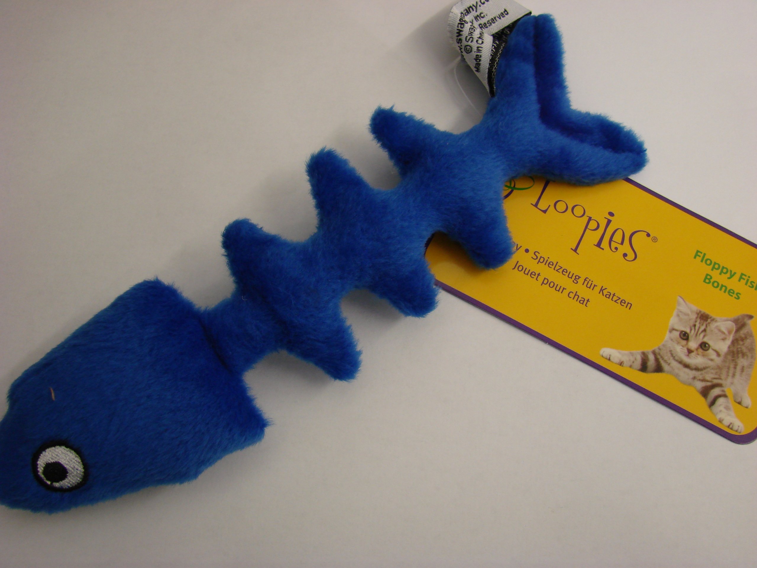 Loopies Catnip Floppy Fish Bones 7
