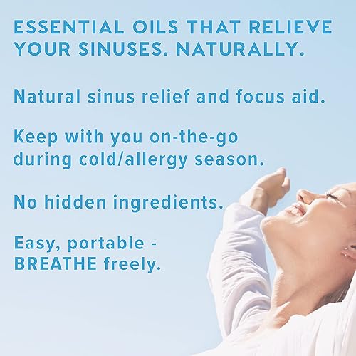 Miniatura 4 de MOXE Breathe - Inhalador de sal del Himalaya y espray de ducha de aromaterapia, alivio de la congestión, aumenta la concentración y mejora la