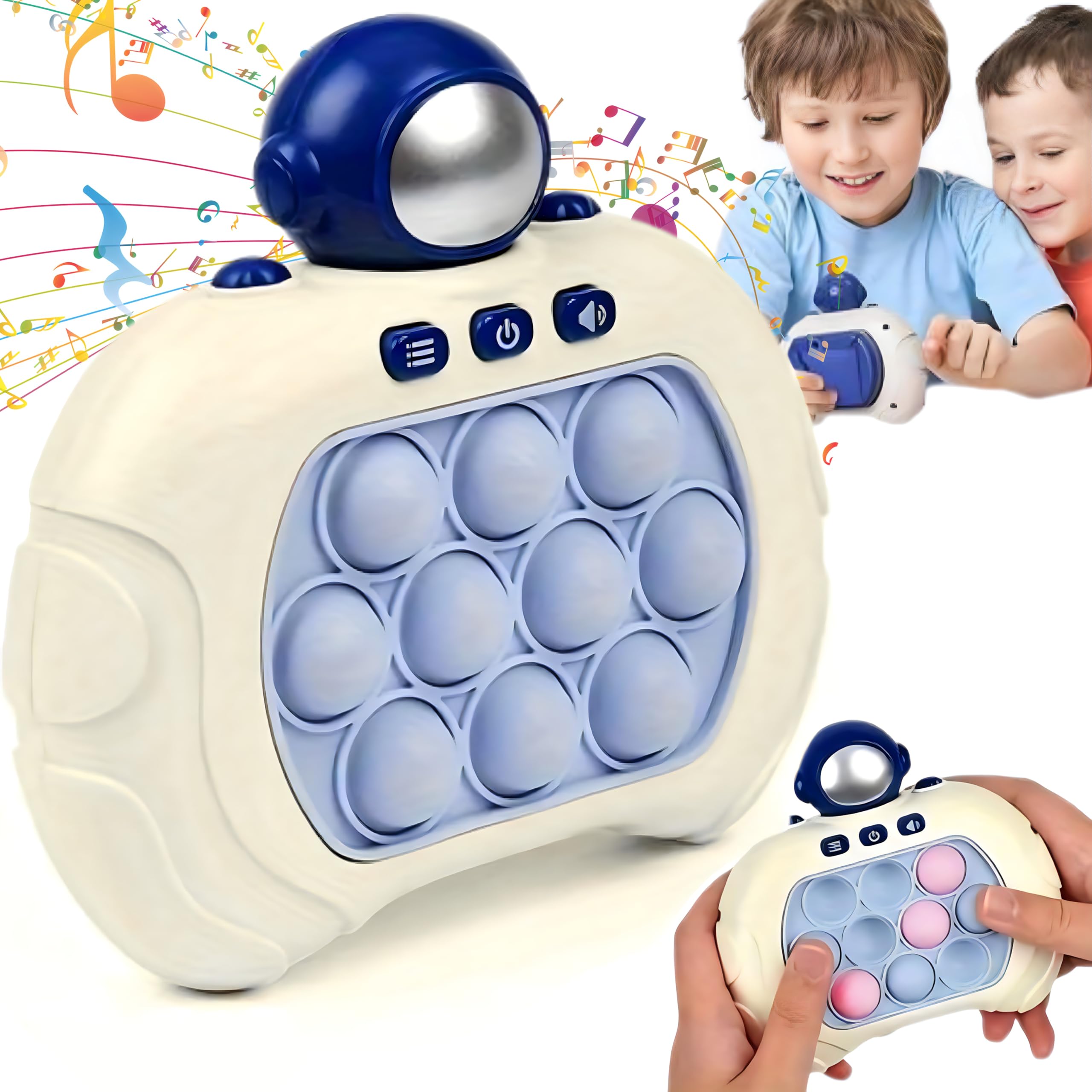 AYBIALight Up Pop Pro Game, Pop Fidget Game Toys, Breakthrough Educational Game, Sensory Toy, Stress Relief Cool Stuff, Quick Push Game Console, Multiple Game Modes, Perfect Toy for Kids Ages 3+