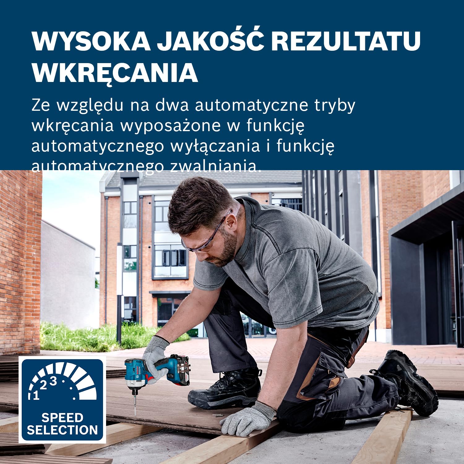 Bosch Professional 18 V firmy Bosch: akumulatorowa wkrętarka udarowa GDR 18V-215