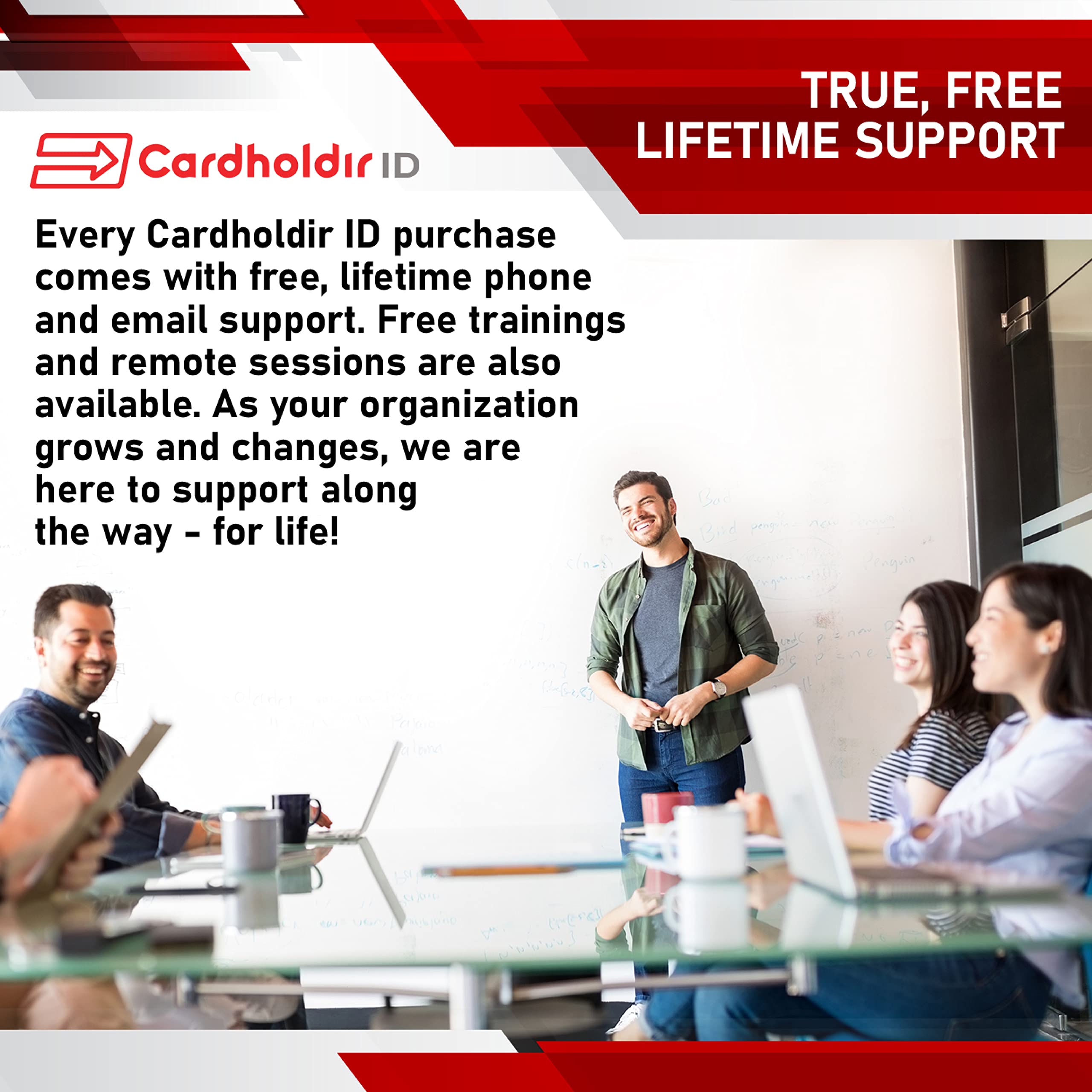 Cardholdir ID Software by Easy Badges- PC & MAC ID Card Design Printer Software - Beginner Edition