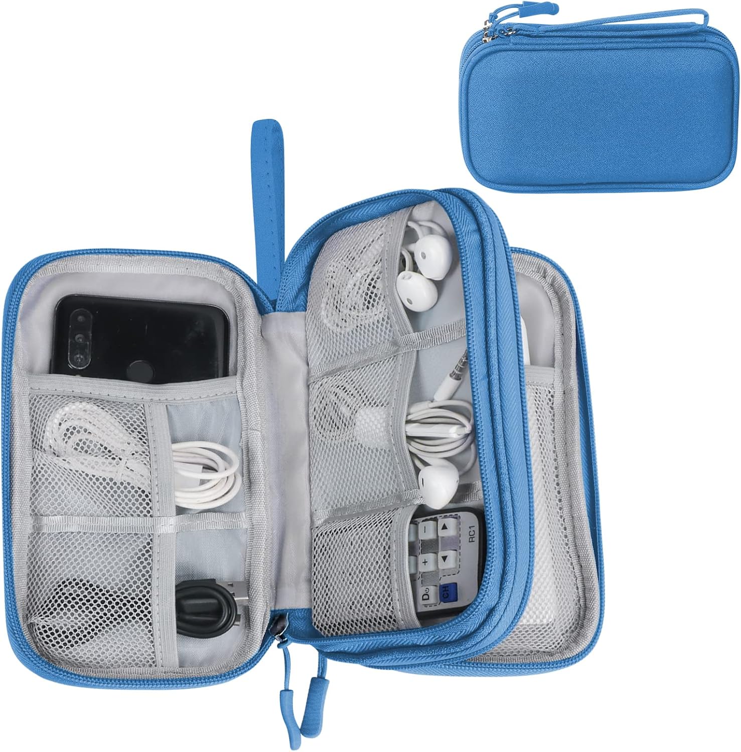 WWW Electronics Accessories Organiser Bag,Travel Cable Organiser Bag,2