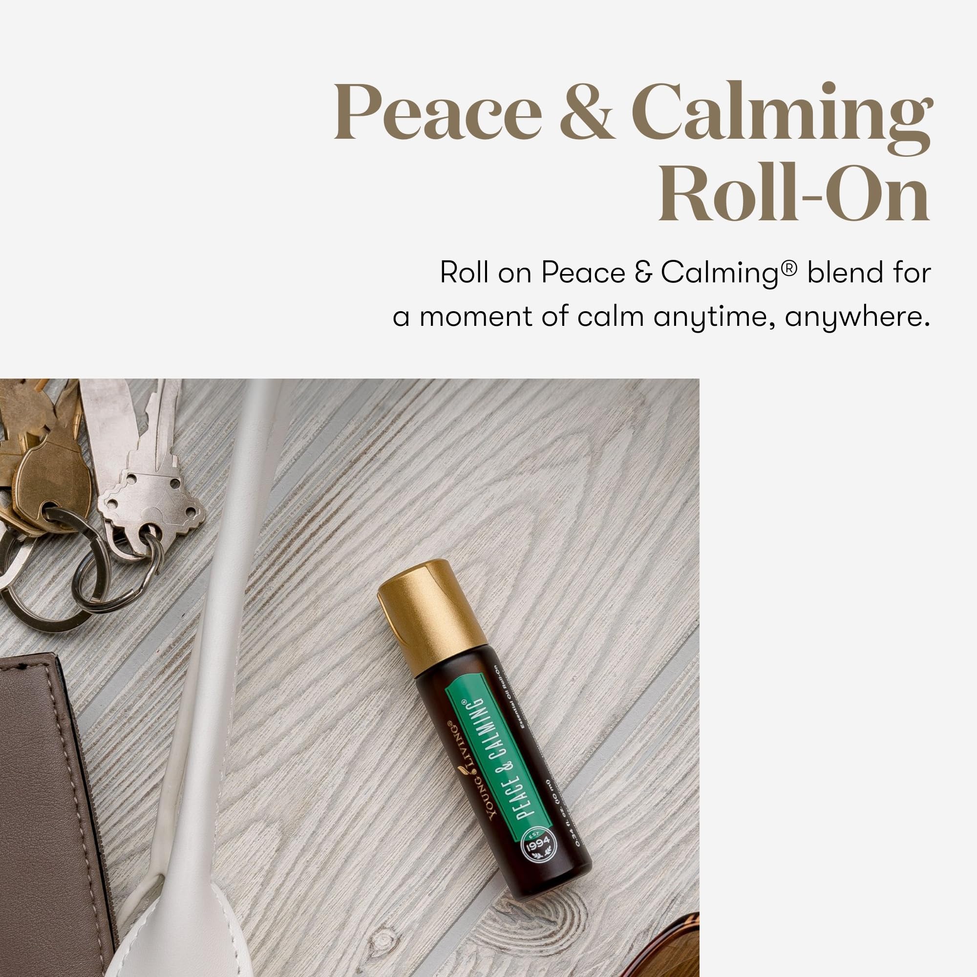 Amazon.com: Young Living Peace & Calming Roll-On - 10 ml - Premium