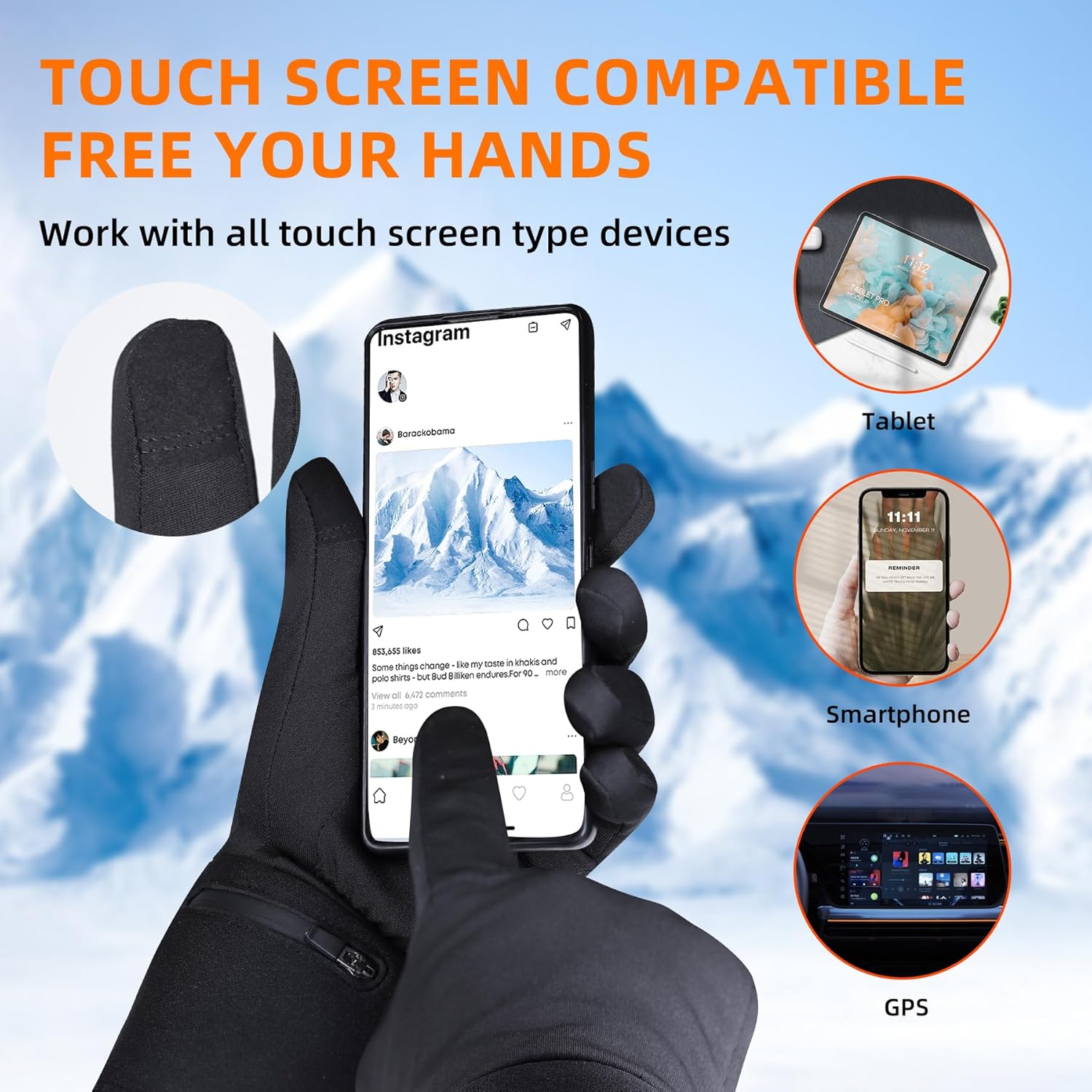 Product Image 3: Gloves in use for various activities