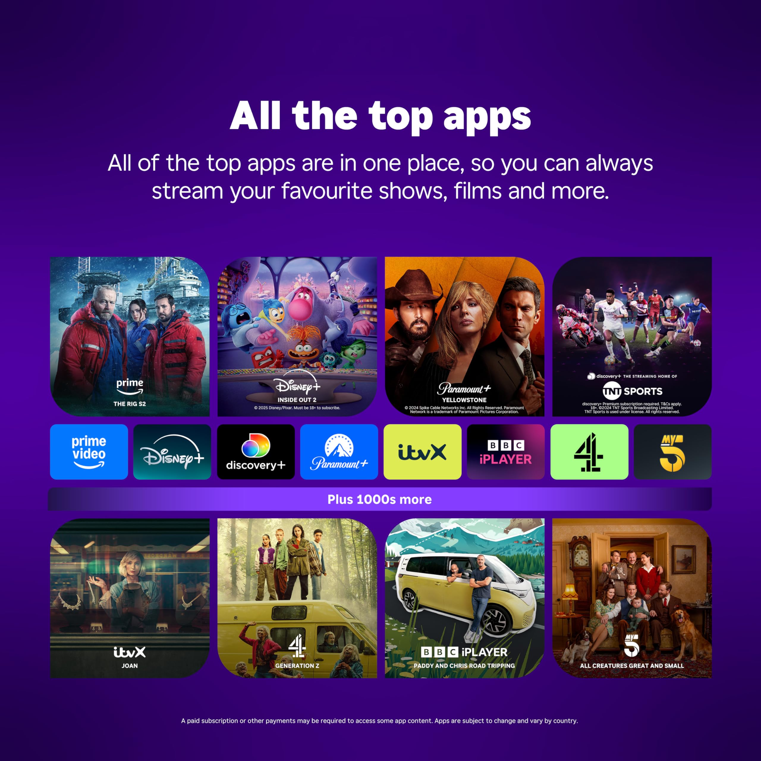Roku® Streaming Stick™ 2025 - HD-HD-Streaming-Gerät für TV mit Sprachfernbedienung - Kostenlos und Live-TV