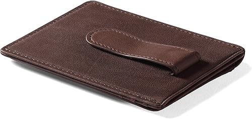 Miniatura 5 de Leatherology Titular de la tarjeta con clip