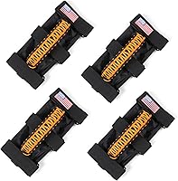 Vista 29 de Asas de agarre para barra de agarre para Jeep Wrangler Accesorios TJ JK JL Gladiator JT - Hebilla de metal mejorada, naranja cibernético, paquete