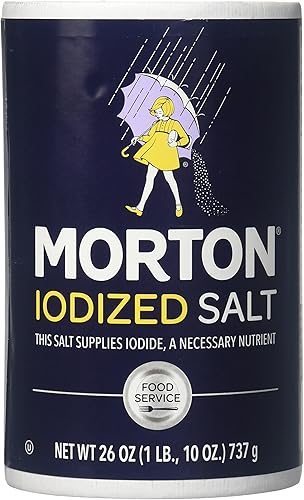 Morton, Iodized Salt, 737 Grams(gm)