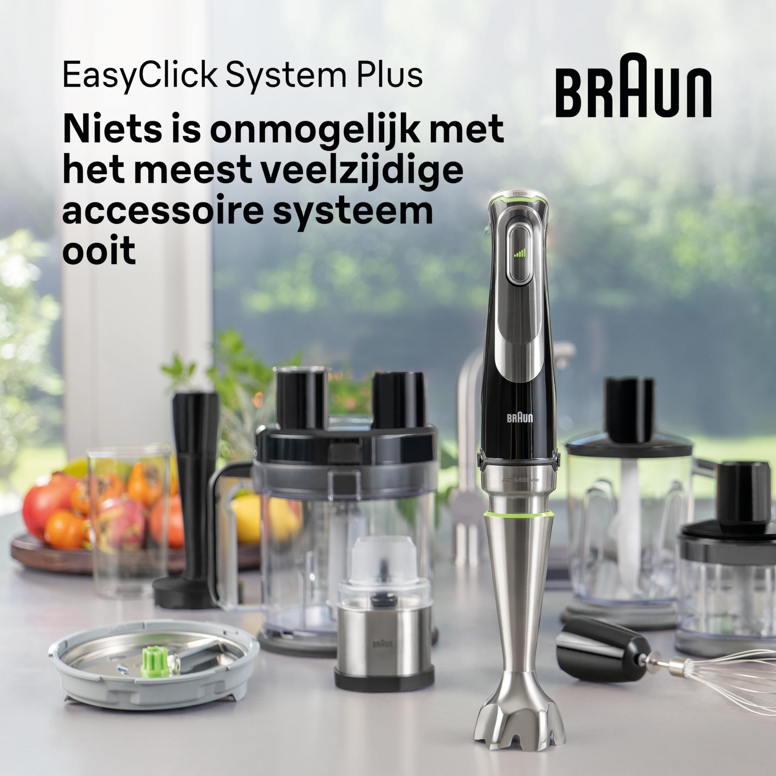 Braun MultiQuick 9 MQ 9187XLI Hand Blender - 1200 Watt - Stepless