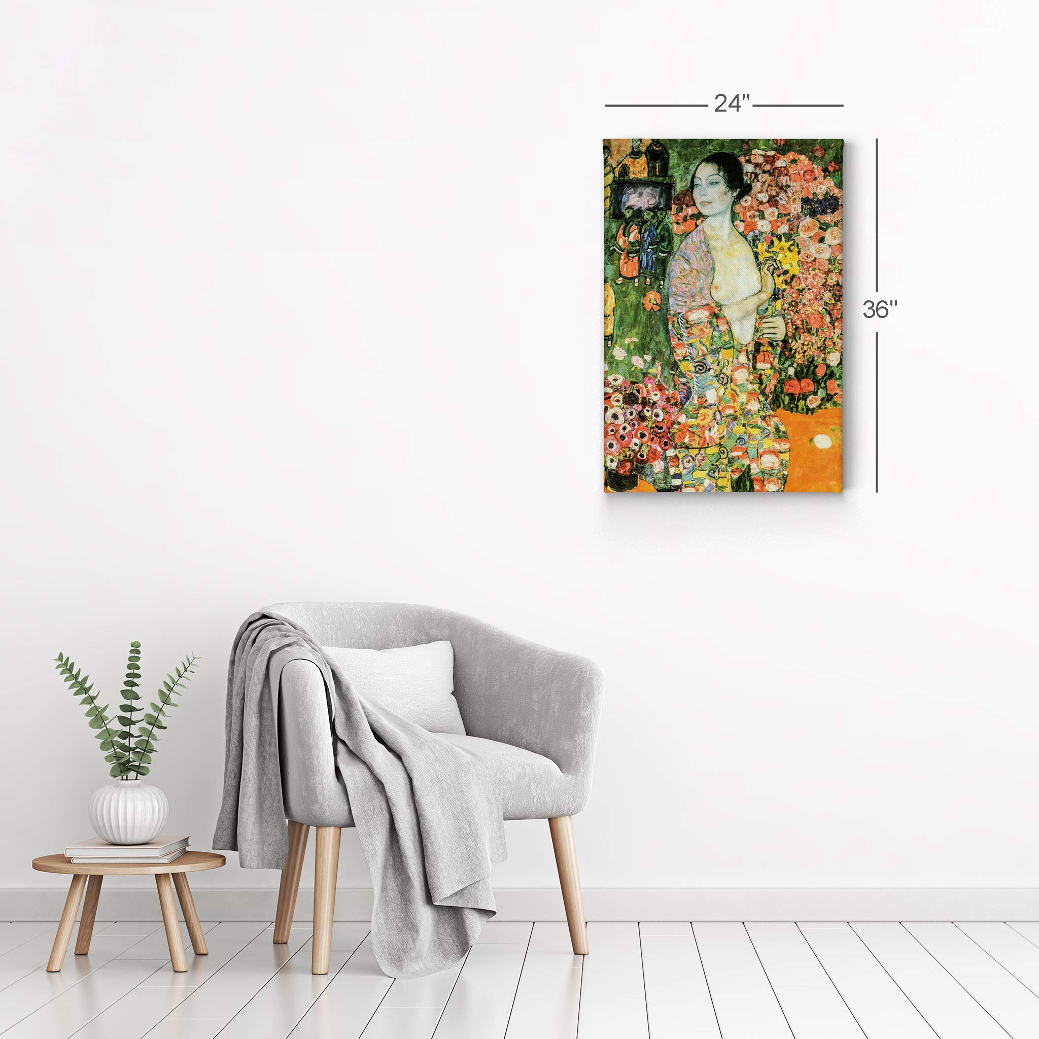 Amazon.co.jp: グスタフ・クリムト キャンバスプリント有名絵画