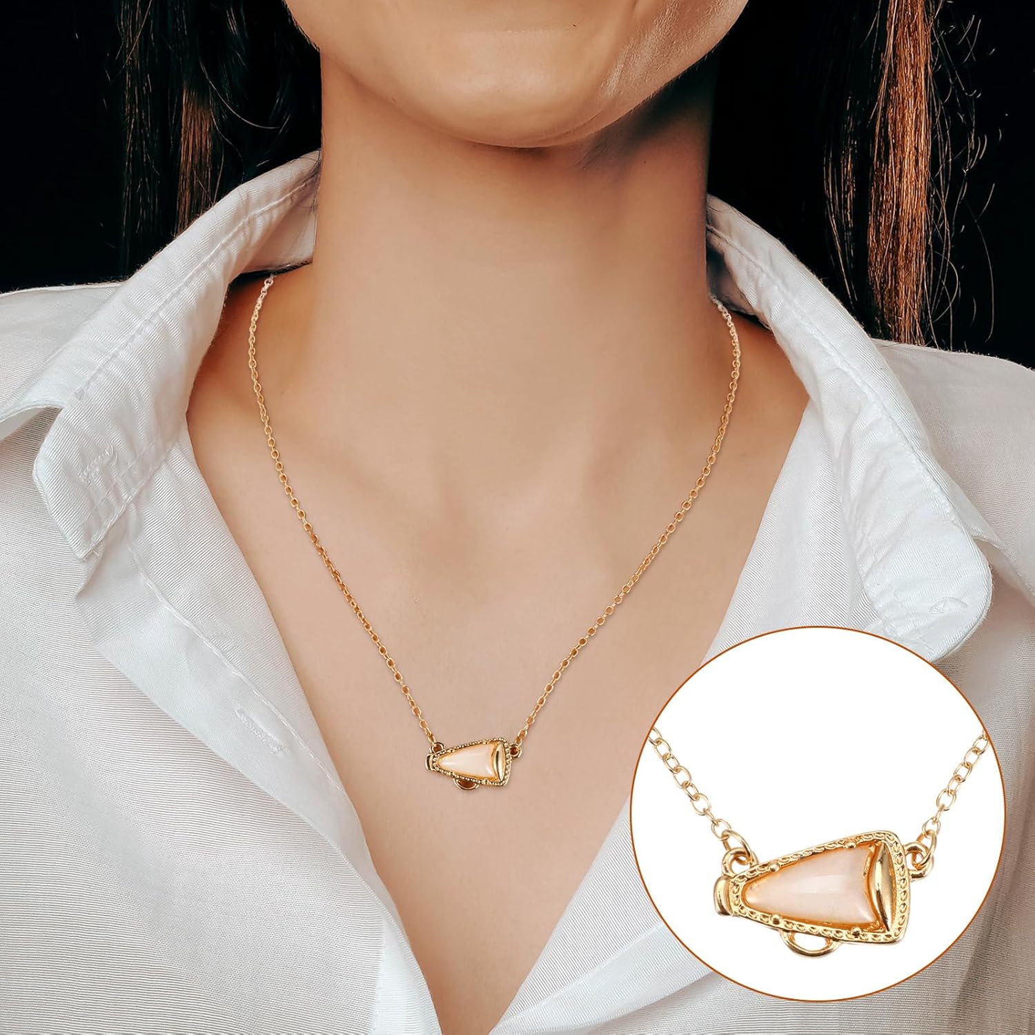 Giantree Cheerleading Necklace, Cheerleading Gift, Ladies Cheerleadings Necklace, Coach Mom Cheerleadings Gift, Cheer Team Spirit Accessories, Creative Necklaces Accessories Coach Gifts - Image 6