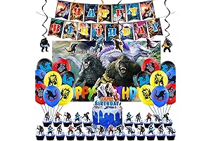 Godzilla vs Kong Birthday Party Decorations