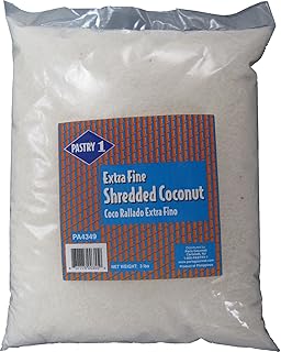 Fine Grated Unsweetened Coconut 3 lbs