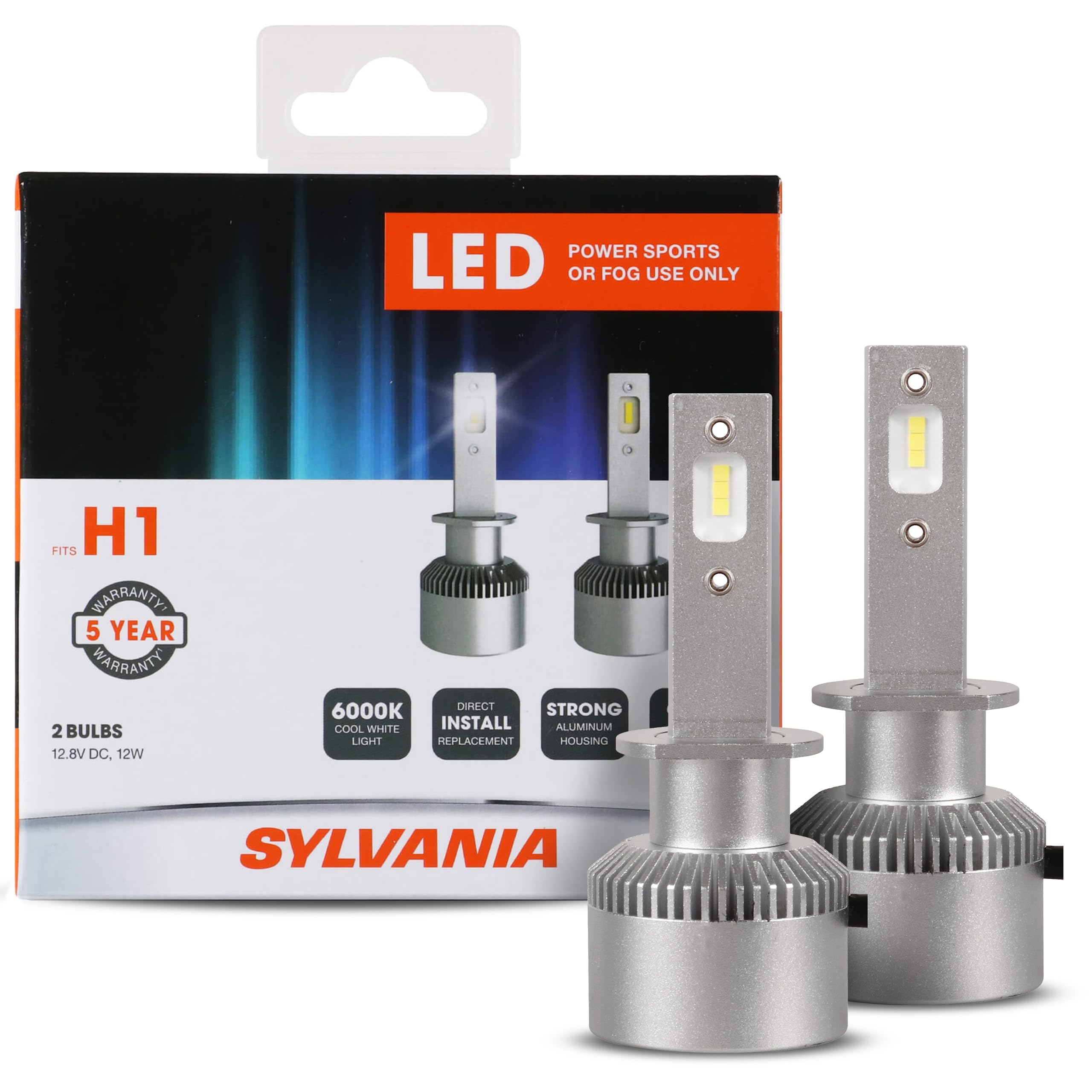 Amazon.com: Sylvania H1 LED Powersport Headlight Bulbs for Off