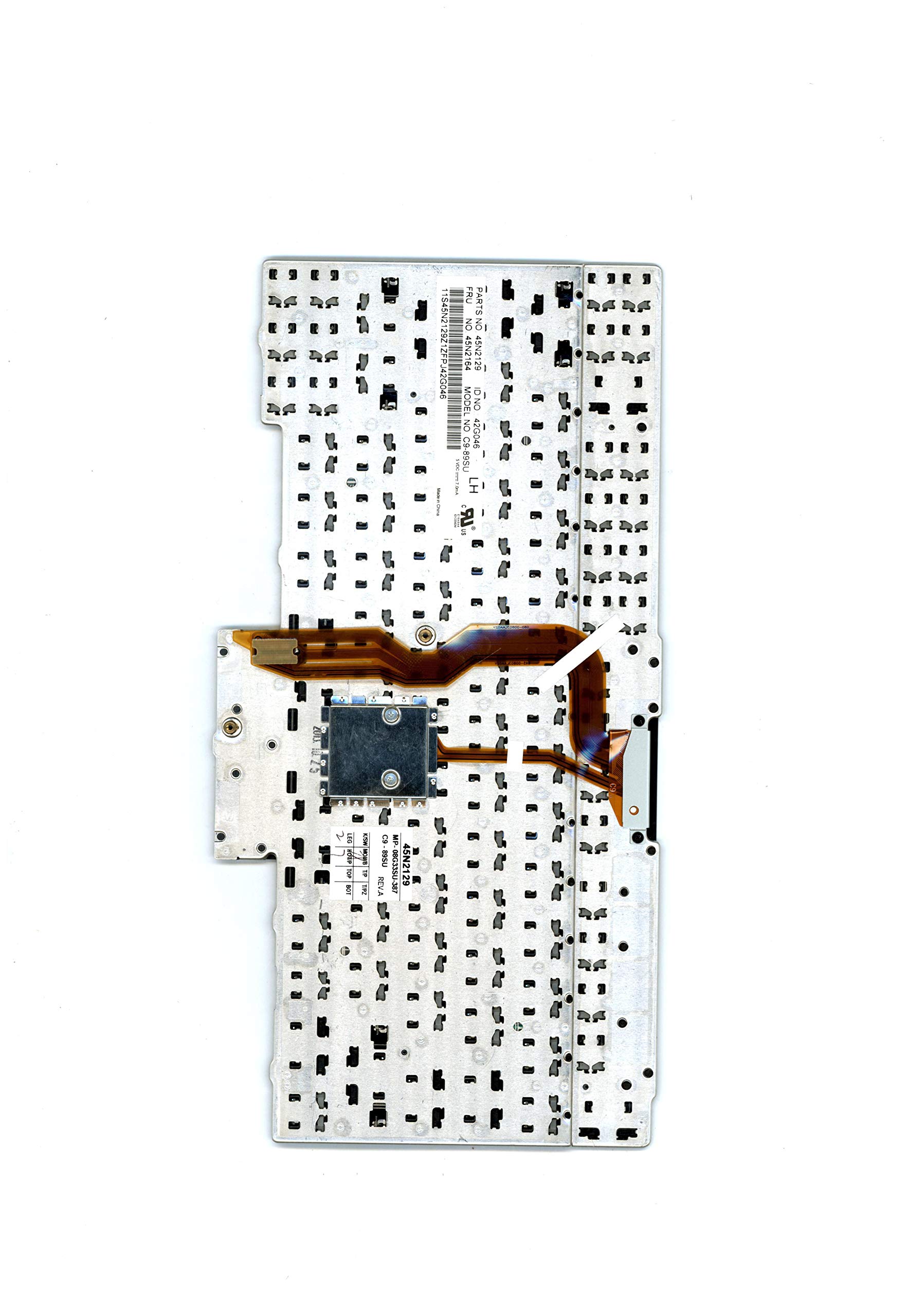 Replacement Russian Non-Backlit Keyboard for Lenovo Thinkpad T520 T520i T420S T420 T420i T400S T410S T410 T410I T510 T510i W510 W520 X220T X220s X220i X220