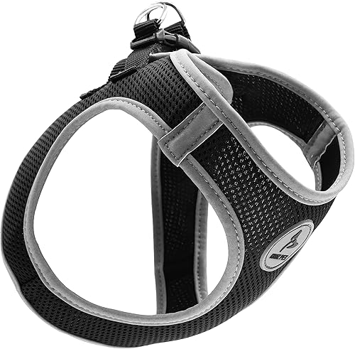 Miniatura 19 de Kruz Dog Harness (Chest 20.5"-22", Weight 20–25 lbs) Athletica Adjustable Heavy Duty No Choke Puppy Vest for Small Dogs Lightweight Air Mesh